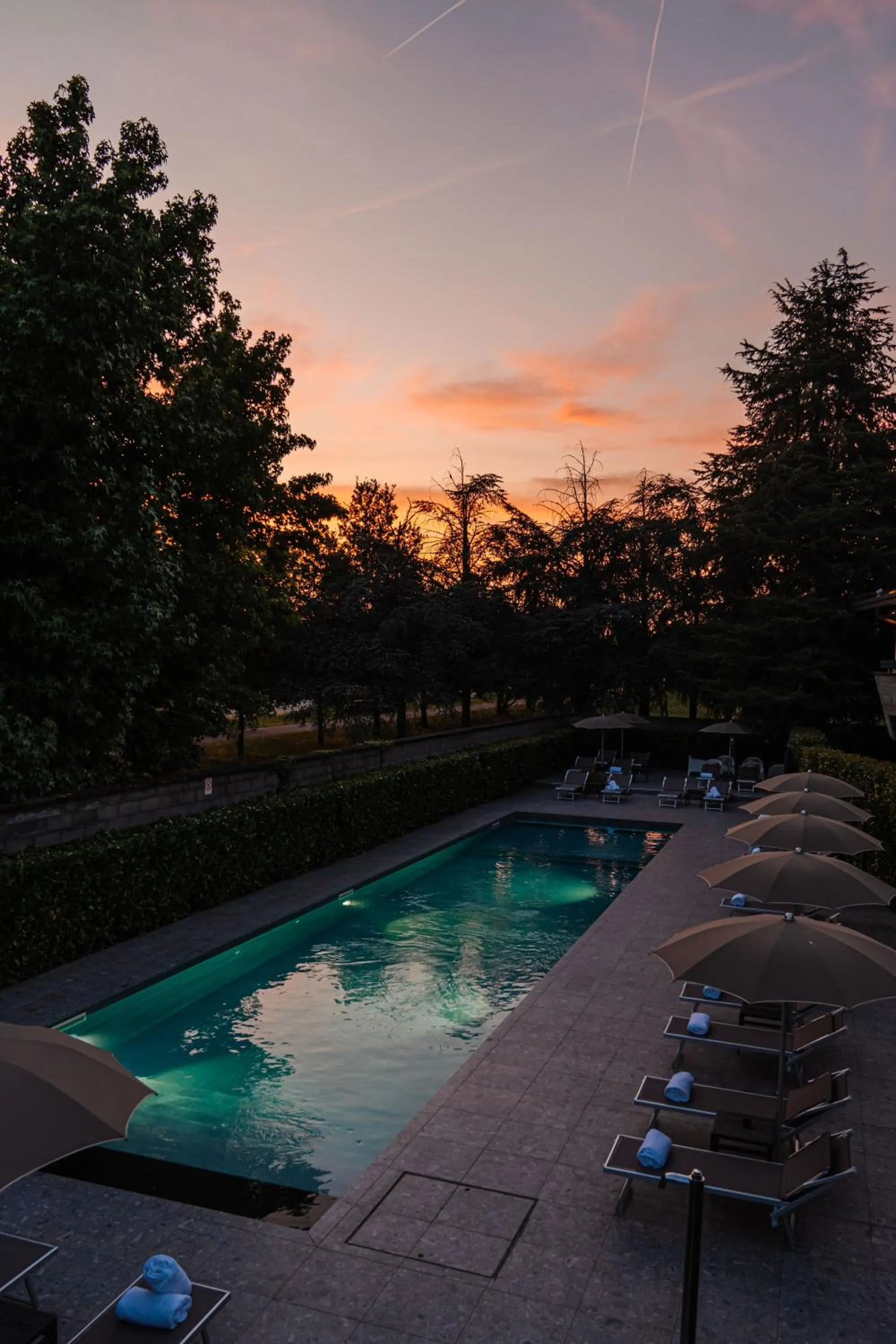 Swimming pool in Living Hotel Milano