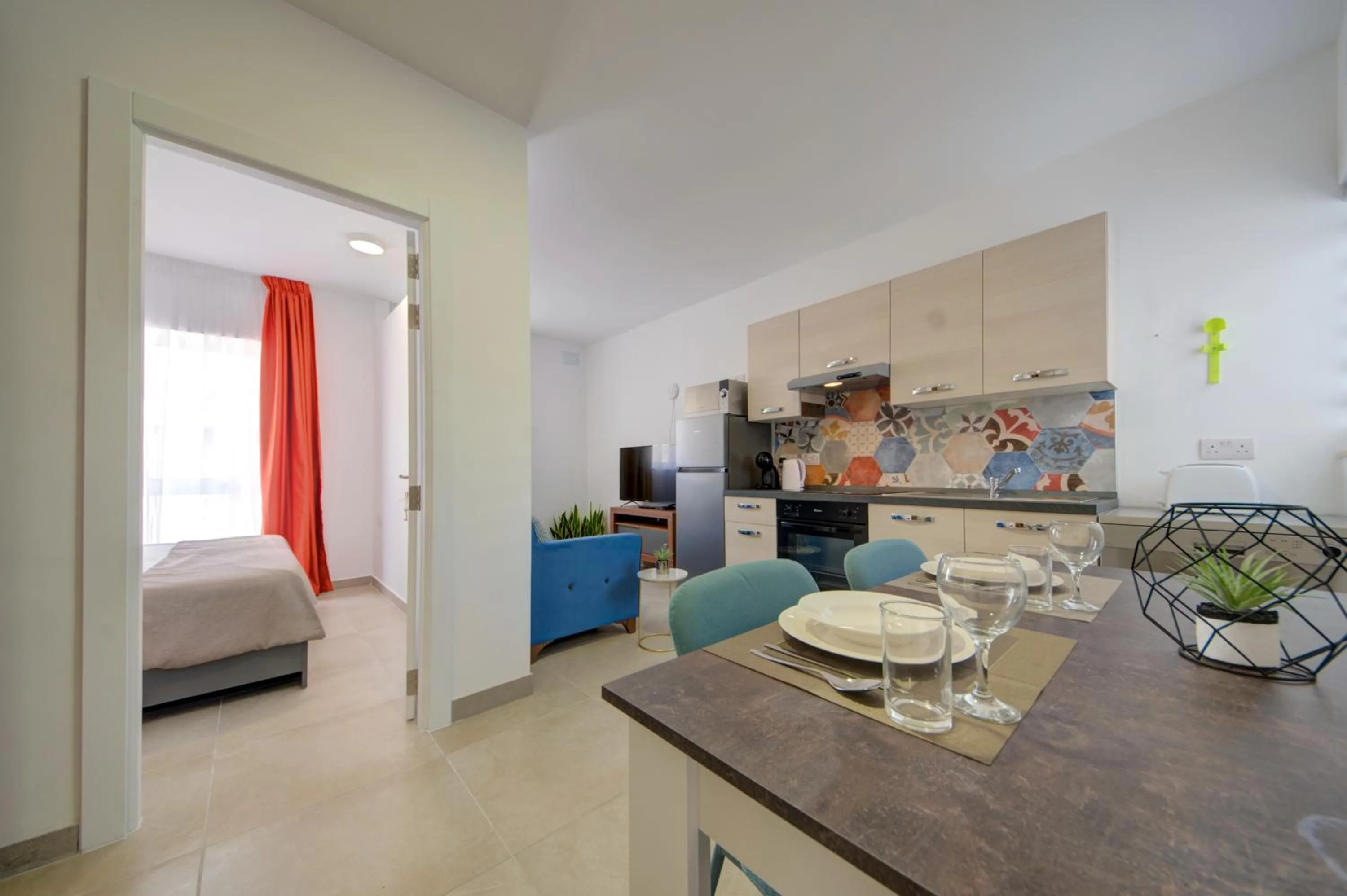 Photo of the whole room, Bed in Marina Suites & apartments - Self catering - by Tritoni hotels