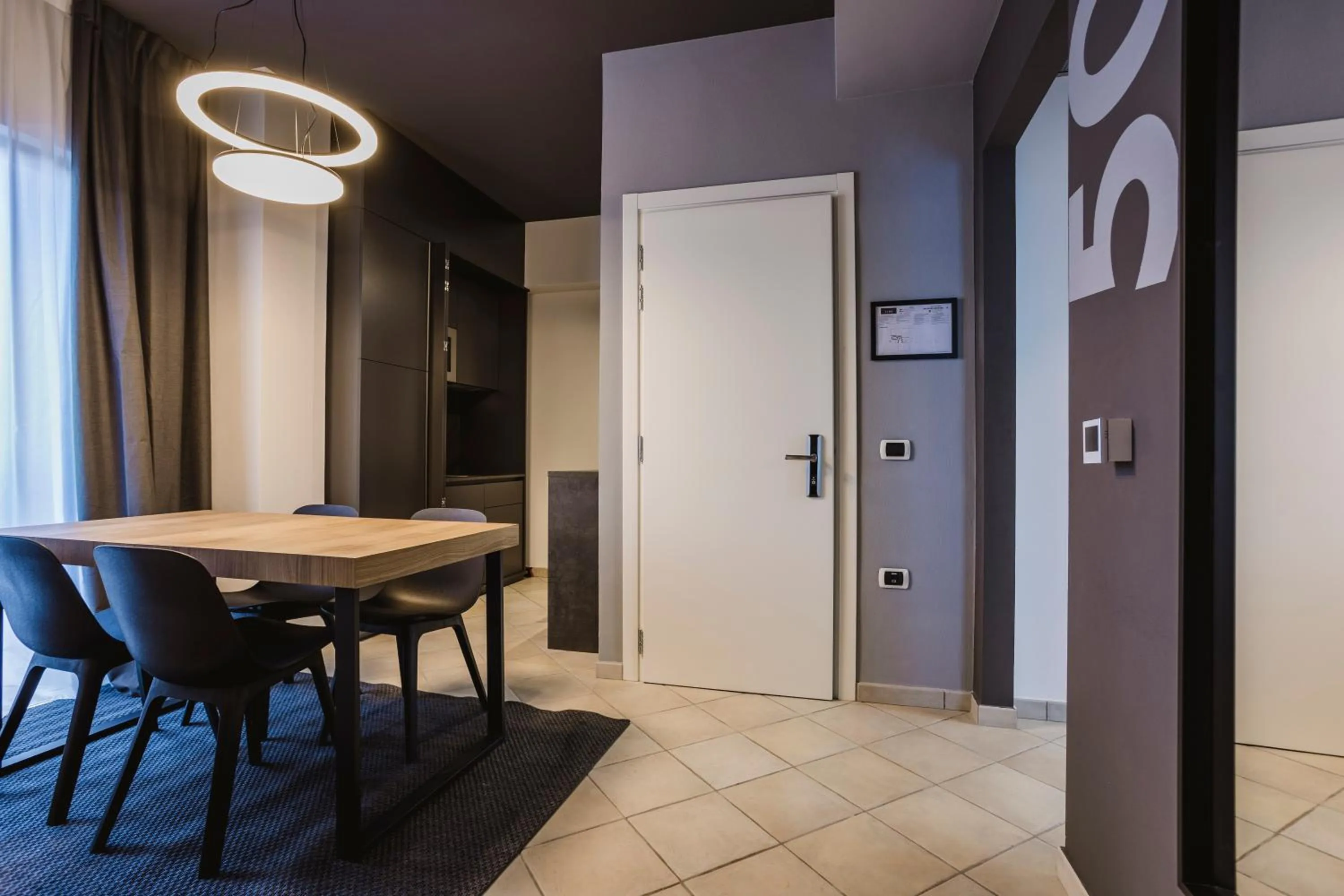 Dining area in Residence 9 Line