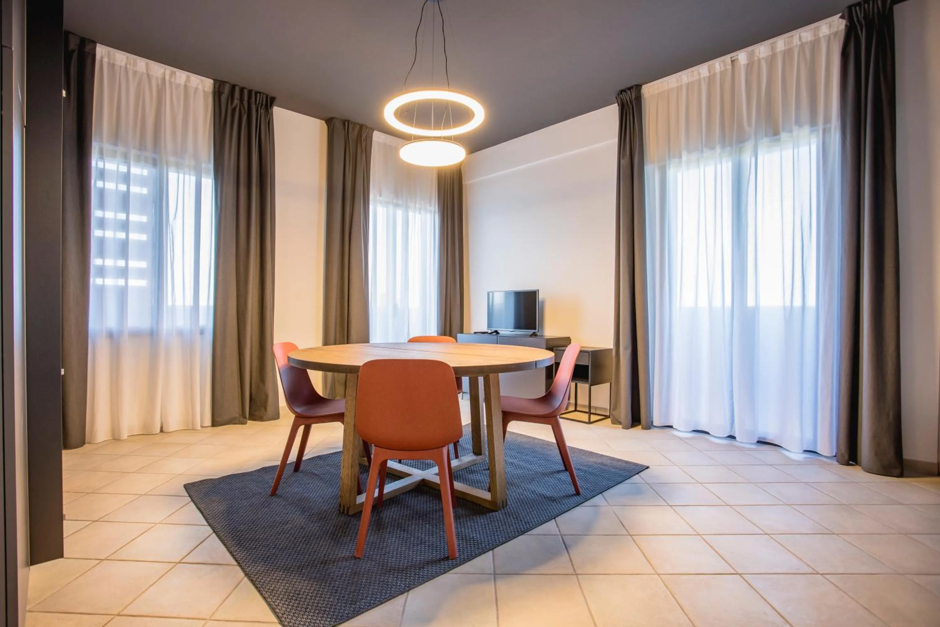 Seating area in Residence 9 Line