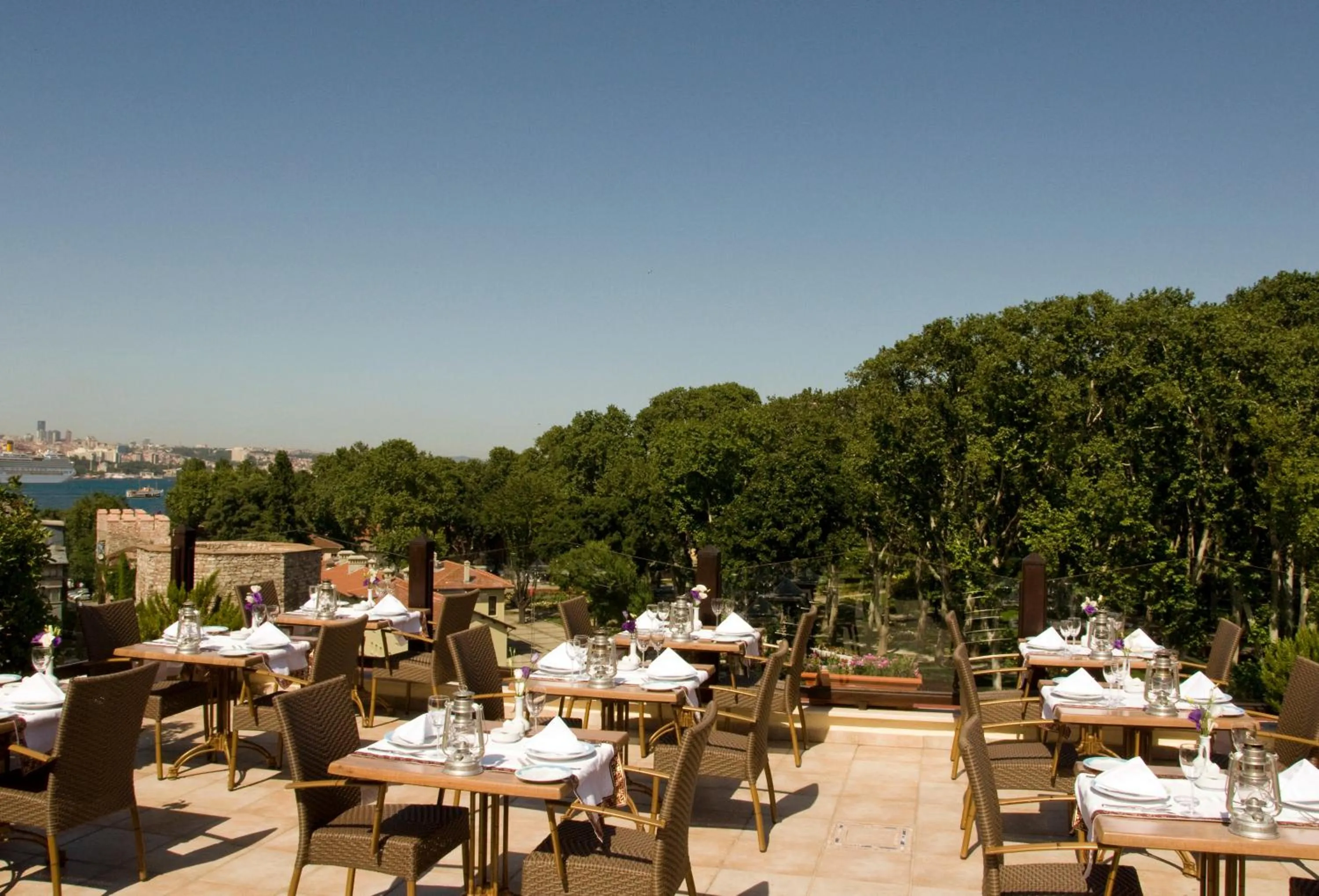 Balcony/Terrace in Sirkeci Mansion