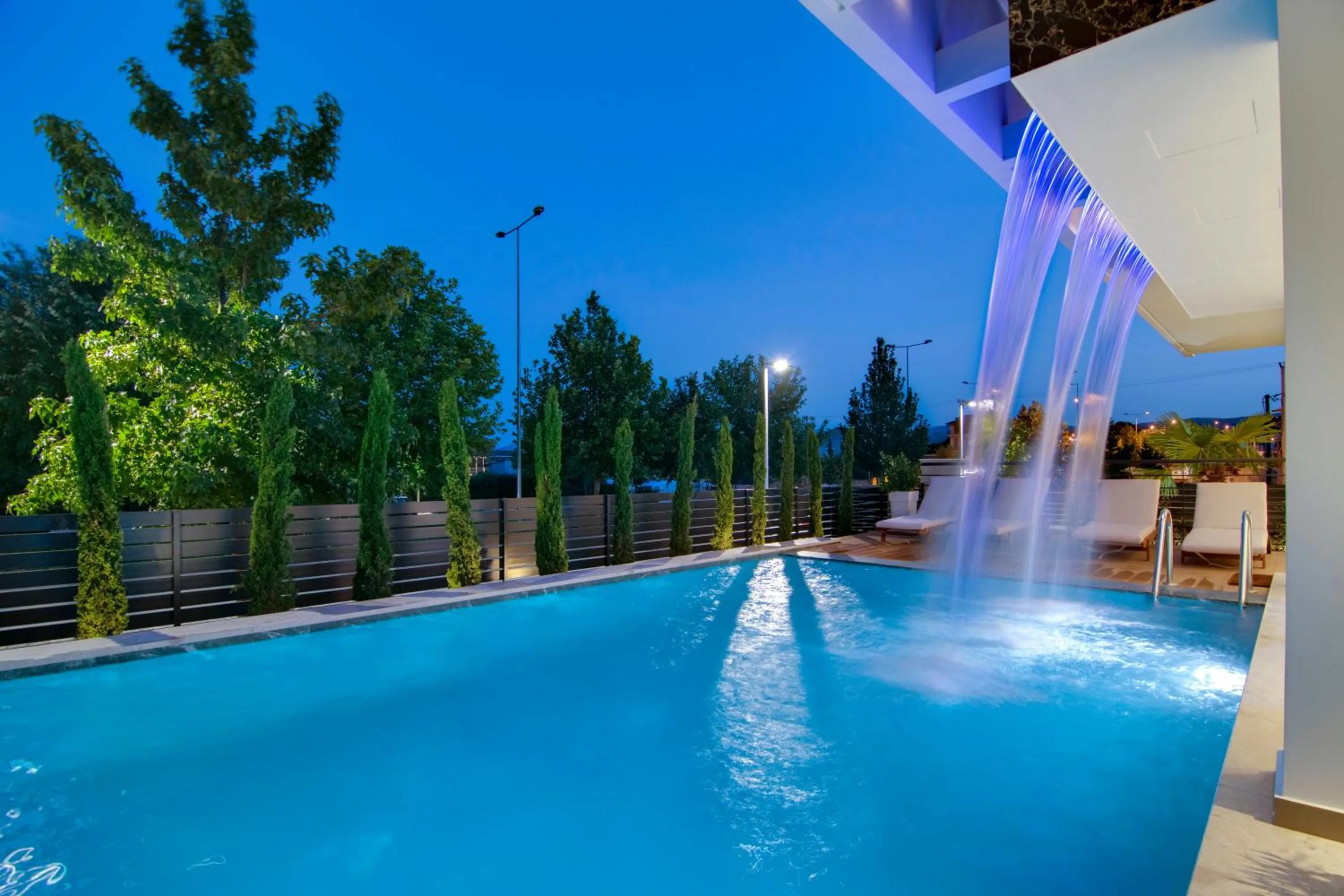 Swimming pool in Selin Luxury Residences