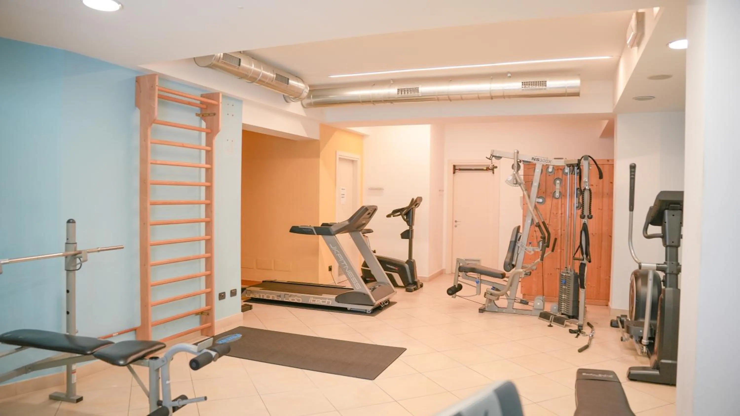 Fitness centre/facilities in Hotel Europa