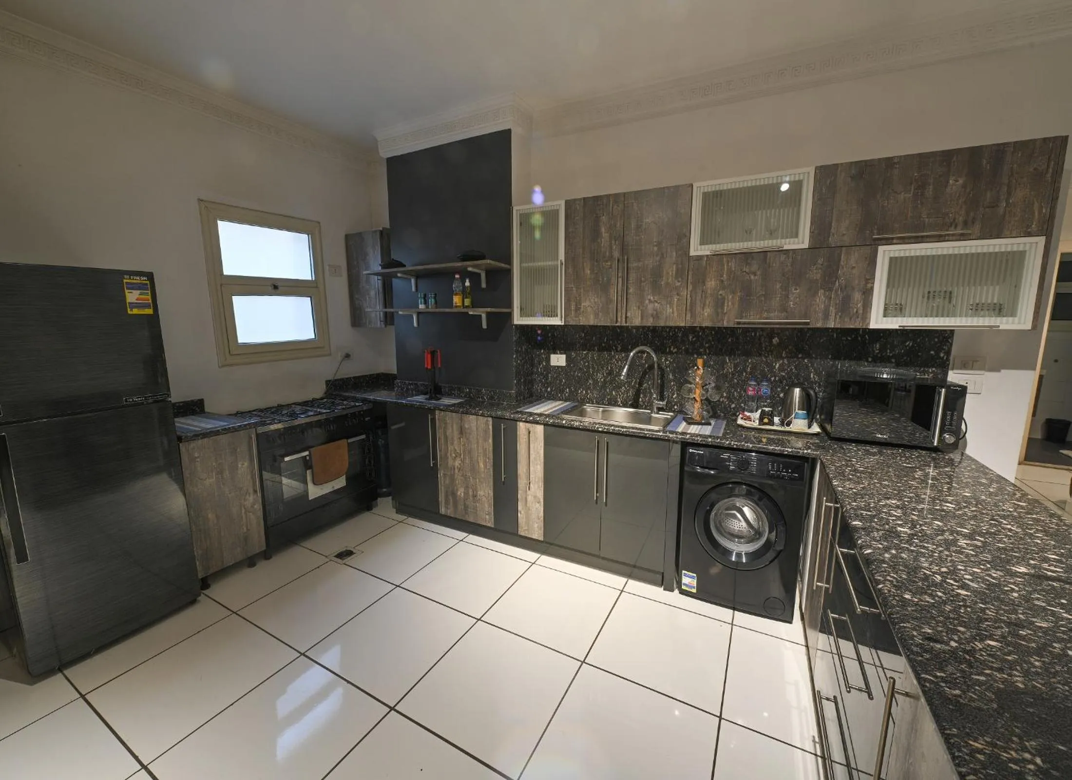 Kitchen or kitchenette in Pyramids Gem Plaza Hotel