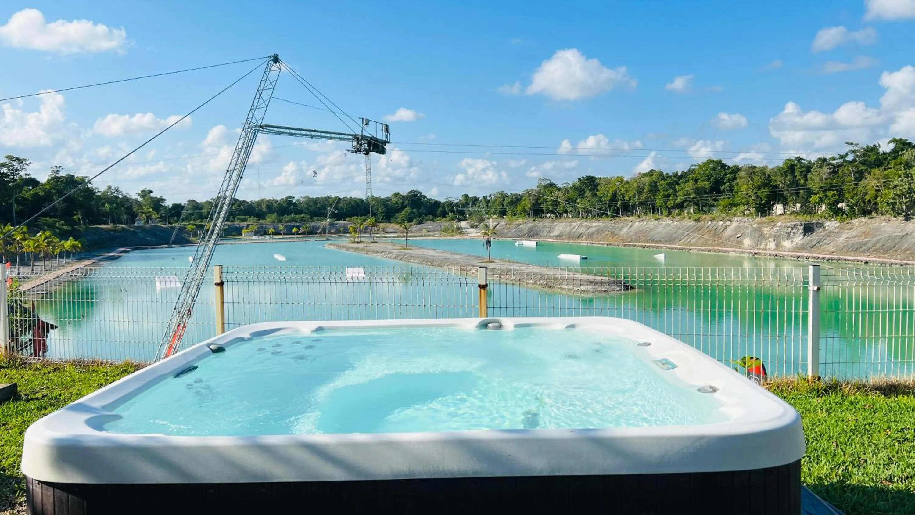 Garden in Mayan Water Hotel