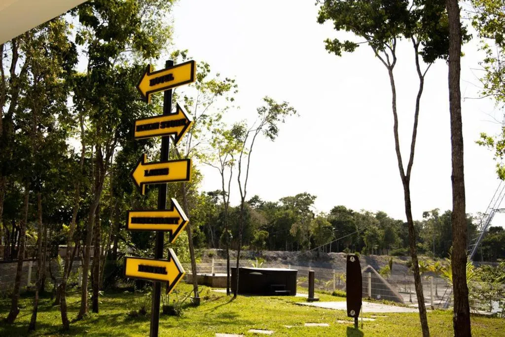 Garden in Mayan Water Hotel