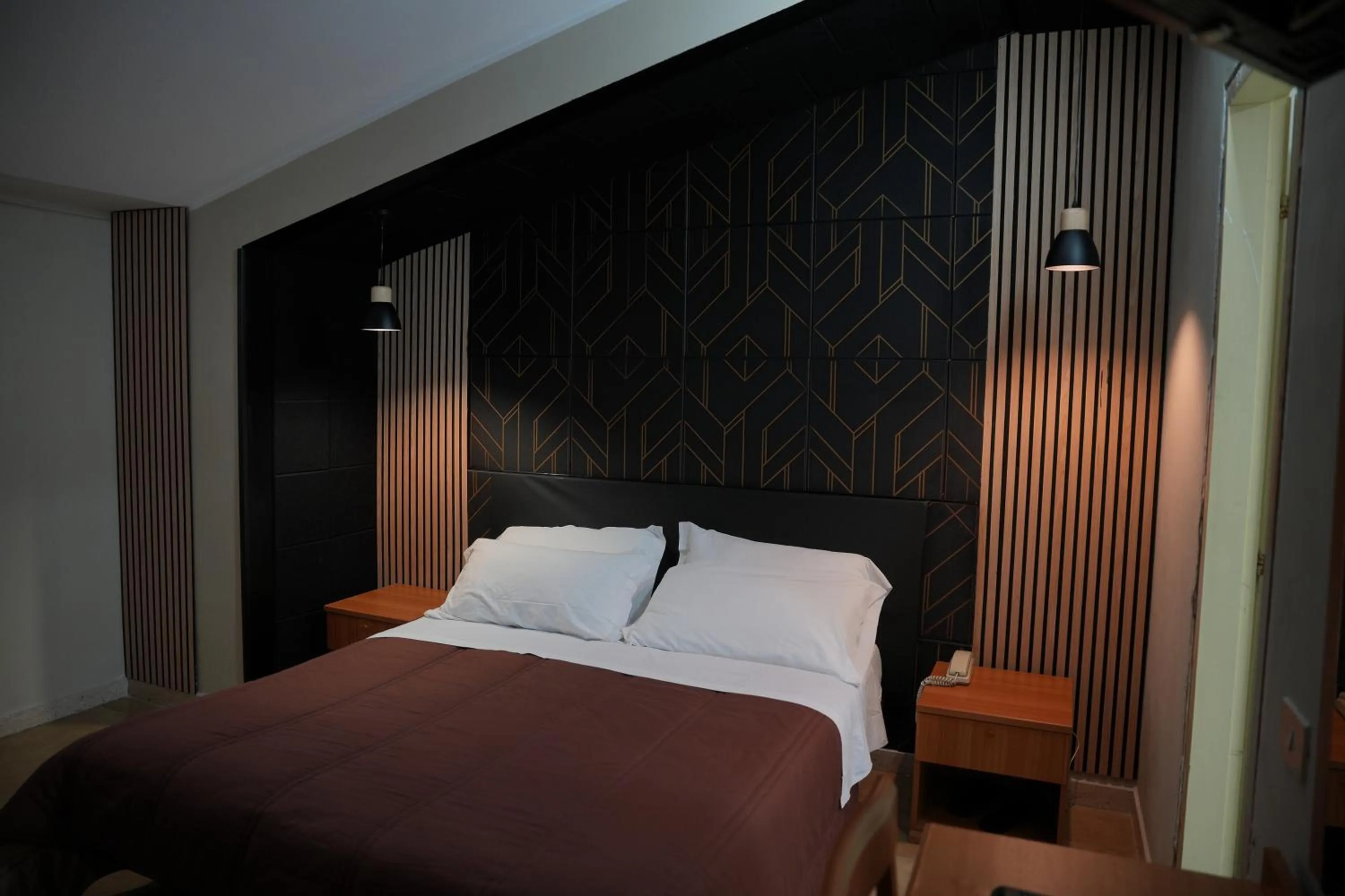 Bedroom, Bed in Hotel Marconi