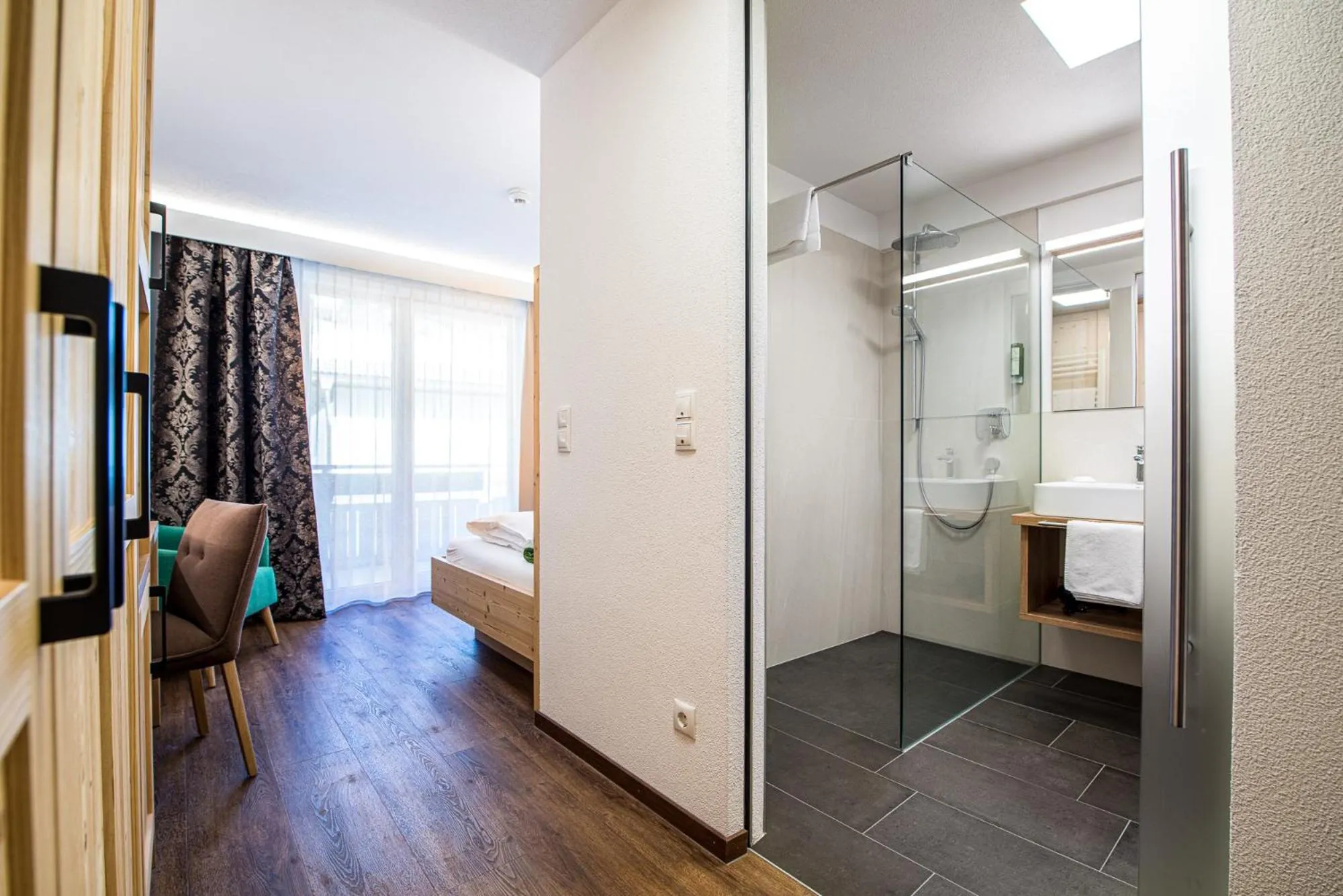 Bathroom in Alphotel Stocker Alpine Wellnesshotel