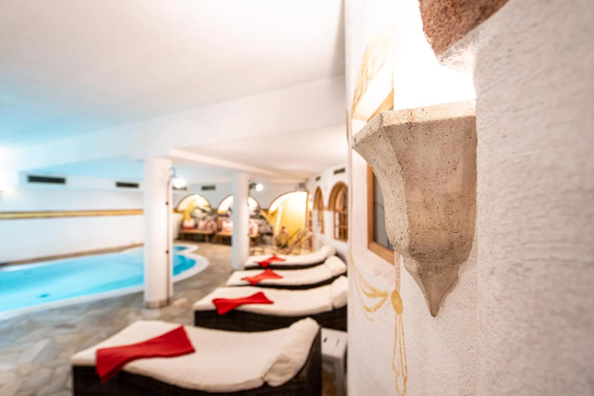 Swimming pool in Alphotel Stocker Alpine Wellnesshotel