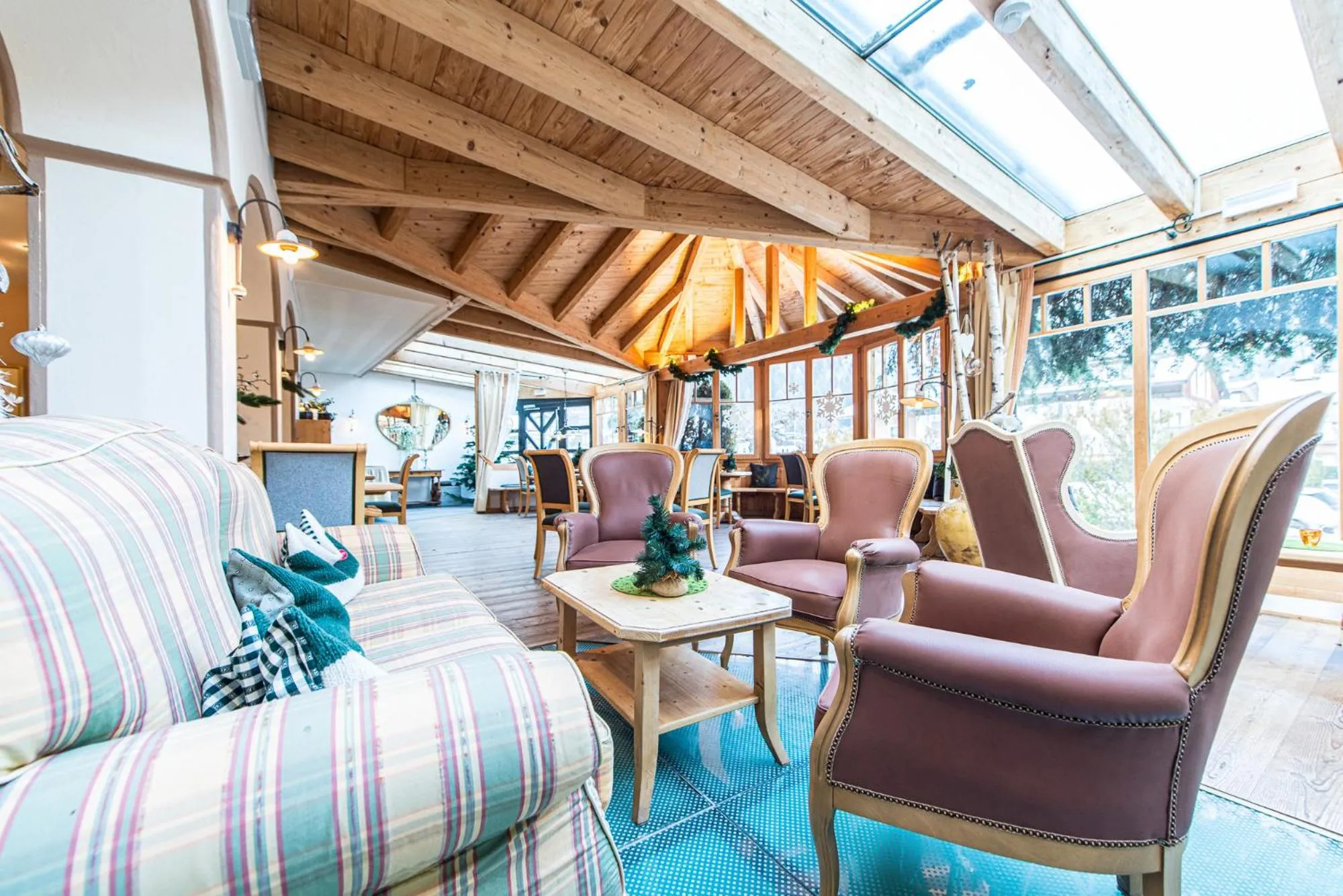 Lobby or reception in Alphotel Stocker Alpine Wellnesshotel