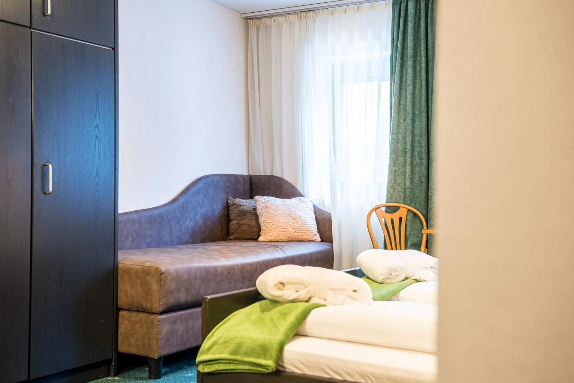 Bed in Alphotel Stocker Alpine Wellnesshotel