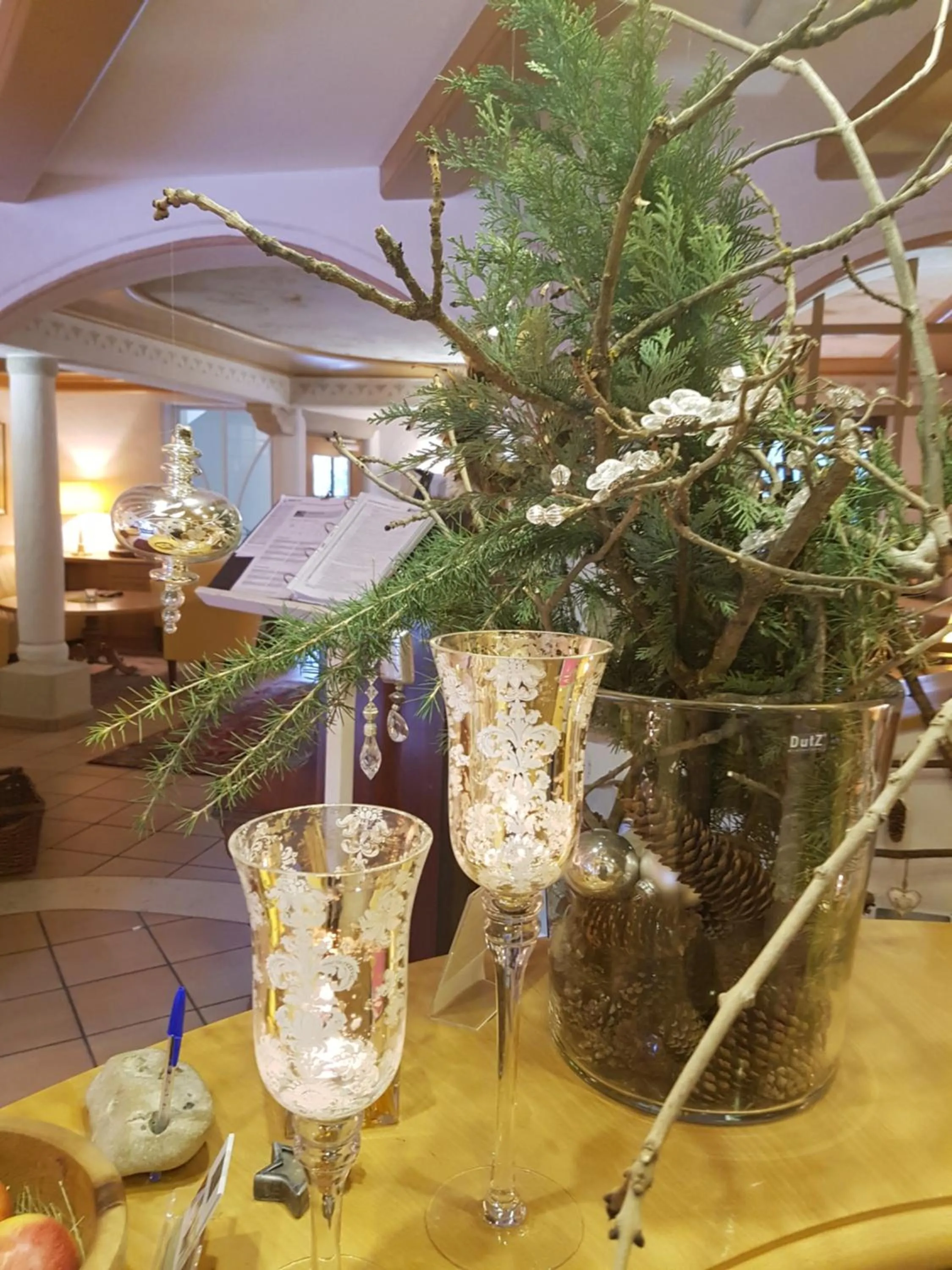 Decorative detail in Alphotel Stocker Alpine Wellnesshotel