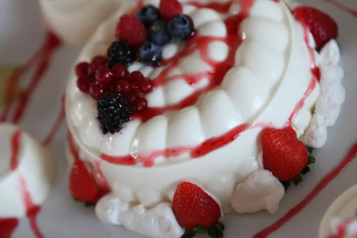 Food close-up in Park Hotel Ristorante Ca' Bianca