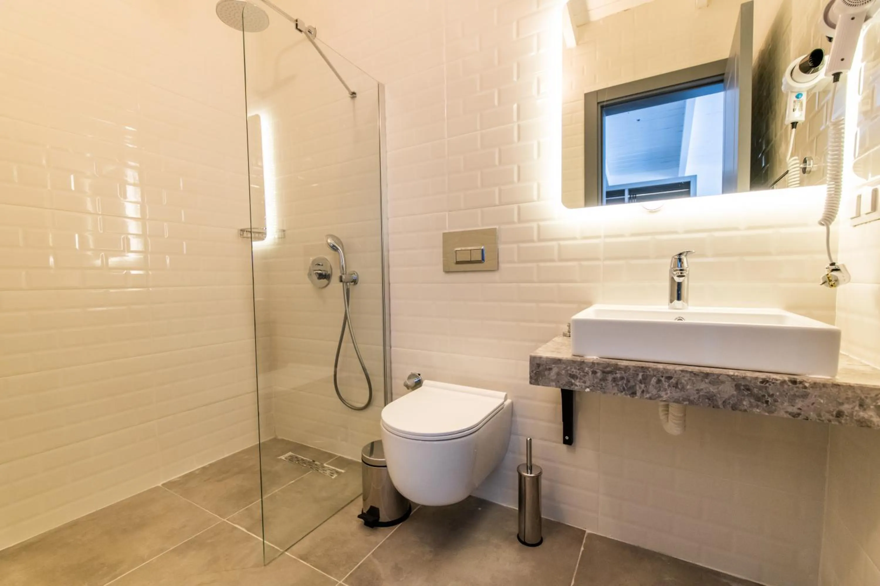 Bathroom in Leonis Hotel