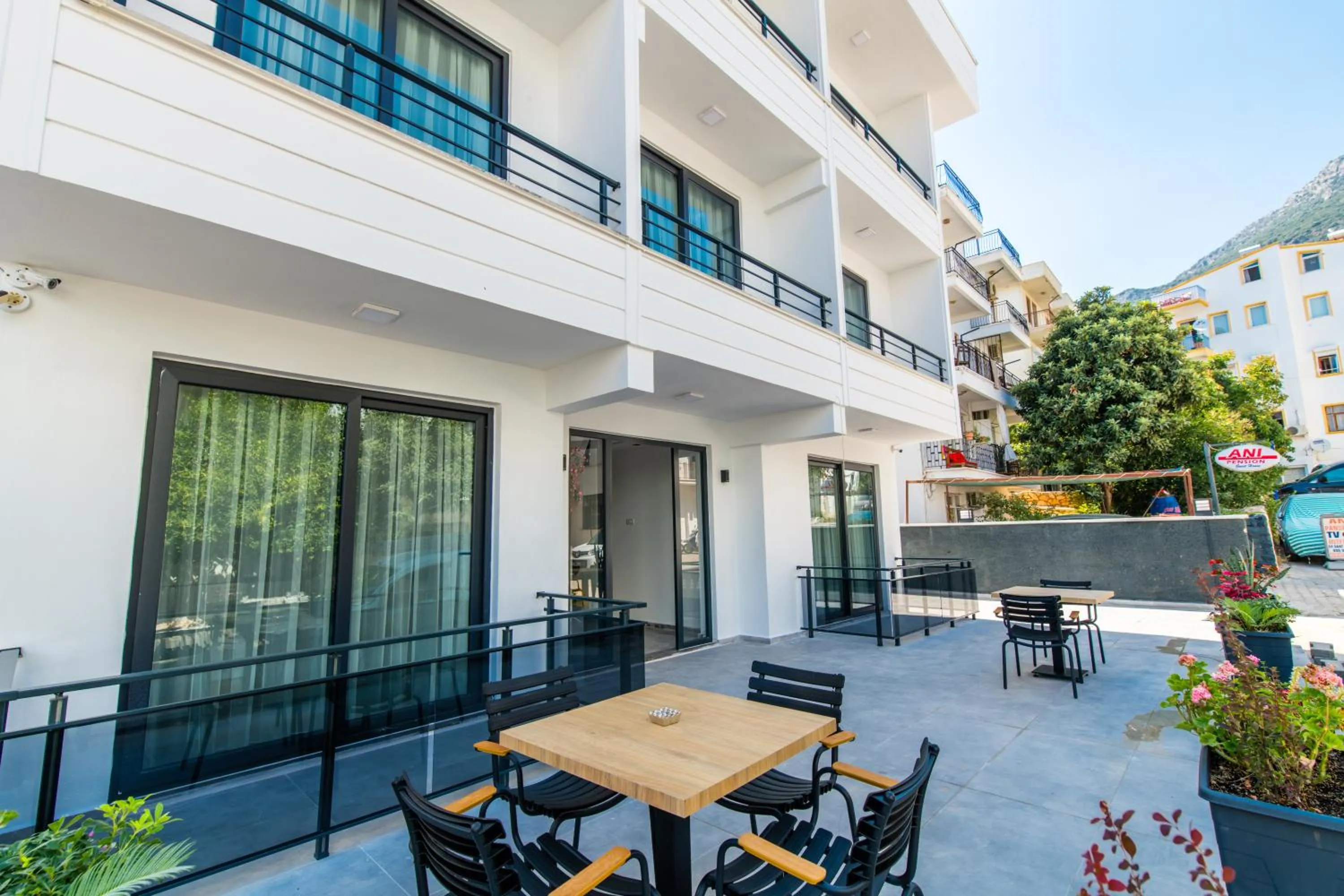 Patio in Leonis Hotel