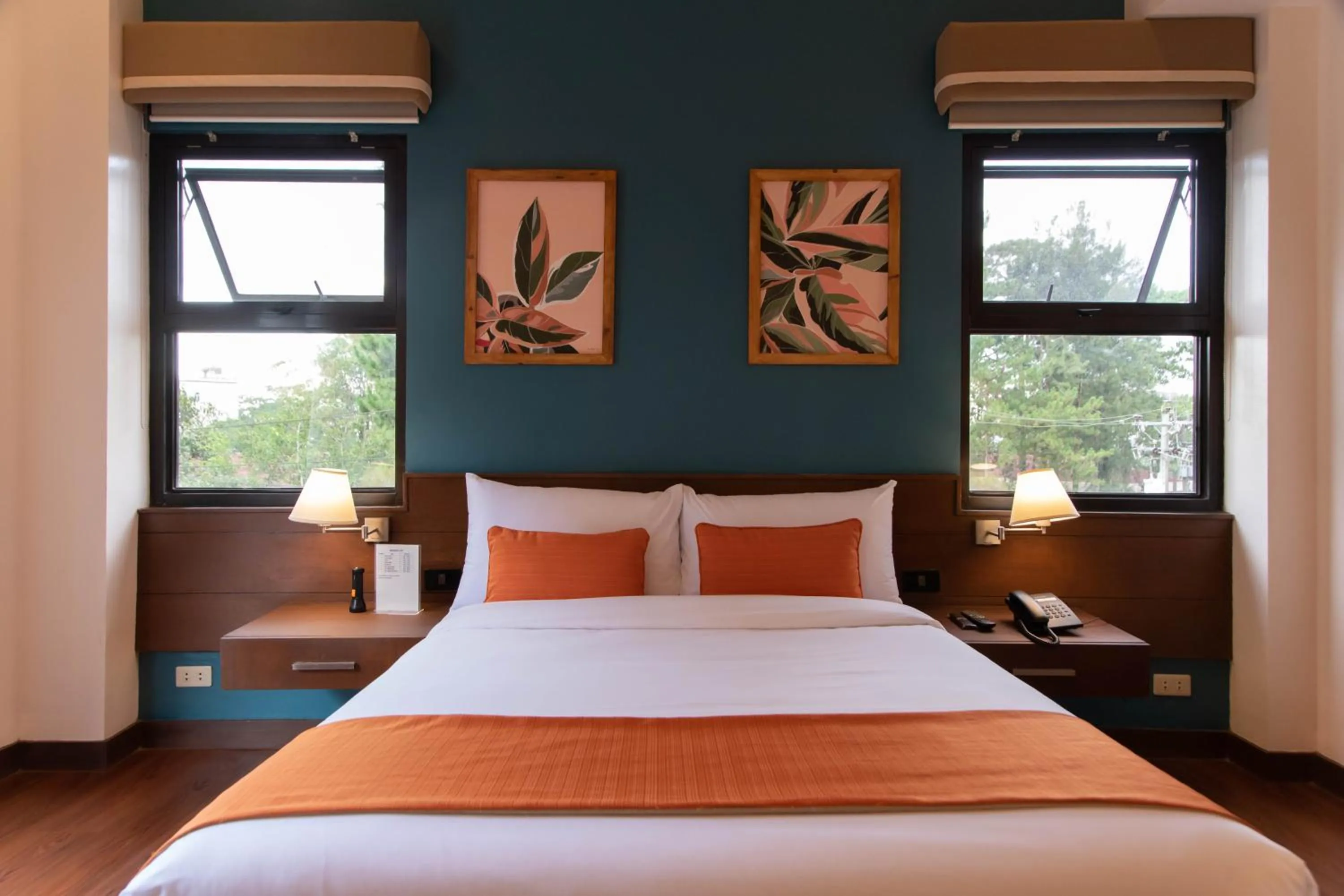 Bed in Giraffe Boutique Hotel