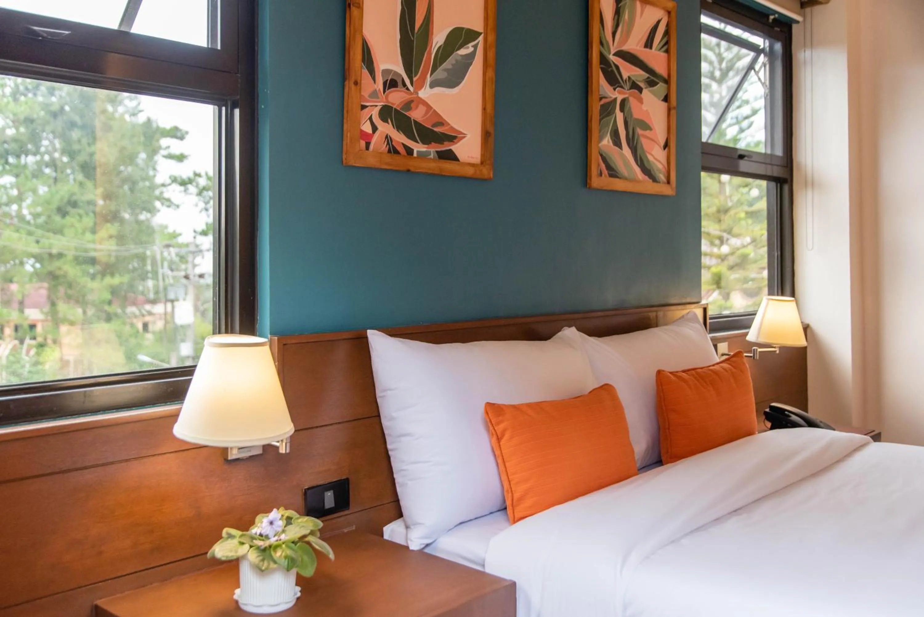 Bed in Giraffe Boutique Hotel