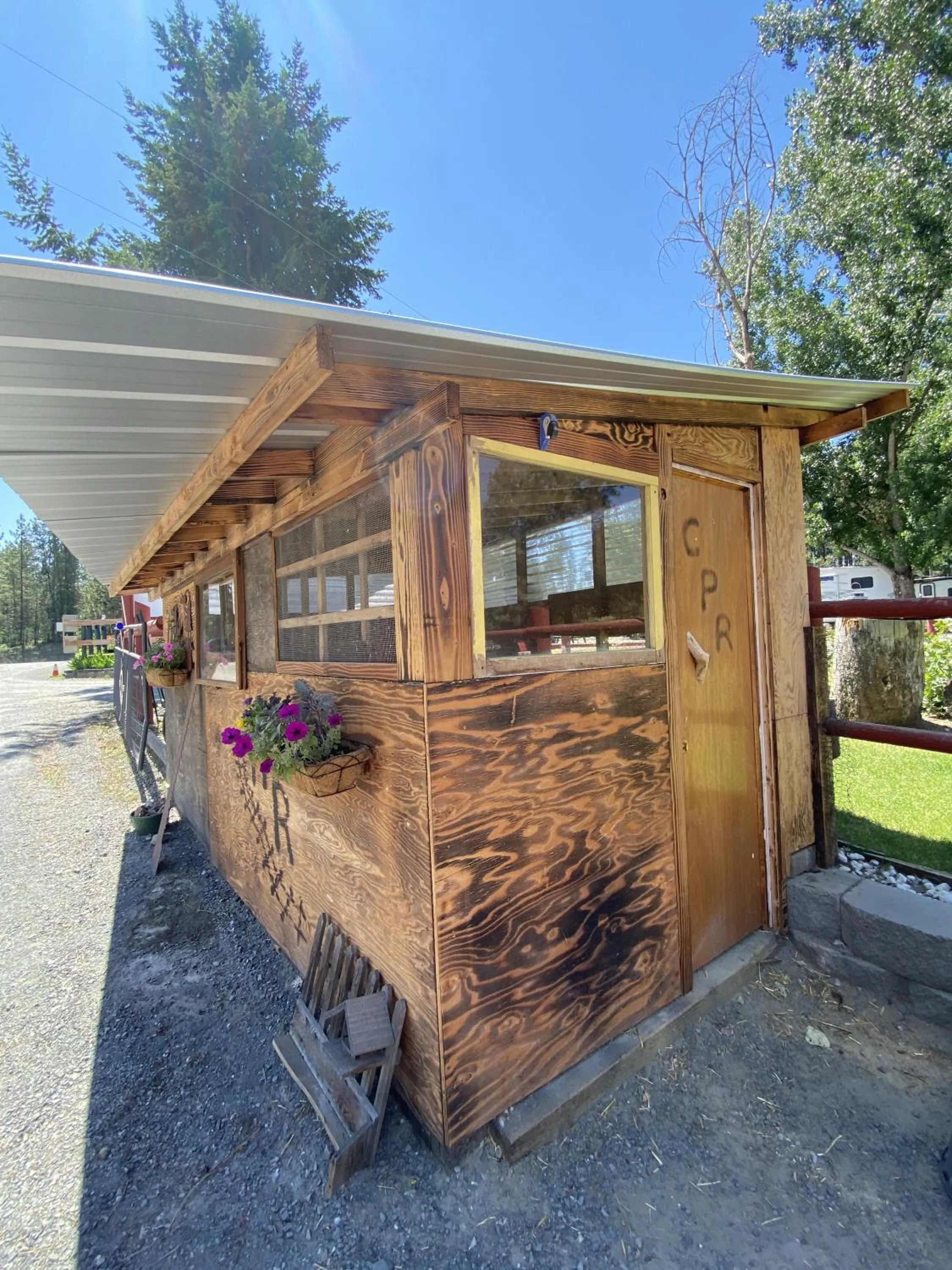 Garden in Columbia Point Resort