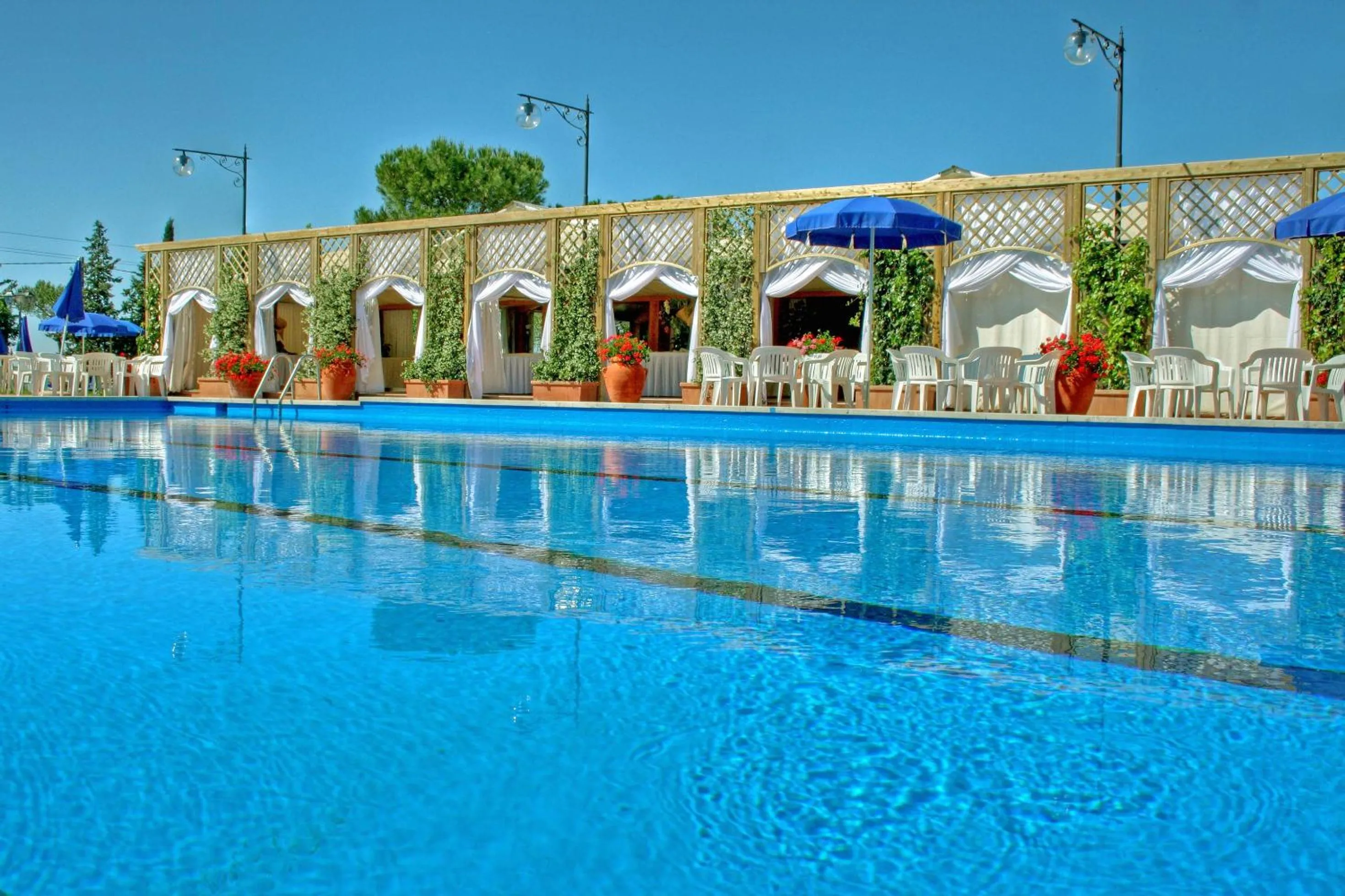 Pool view in Fattoria La Principina Hotel & Congress