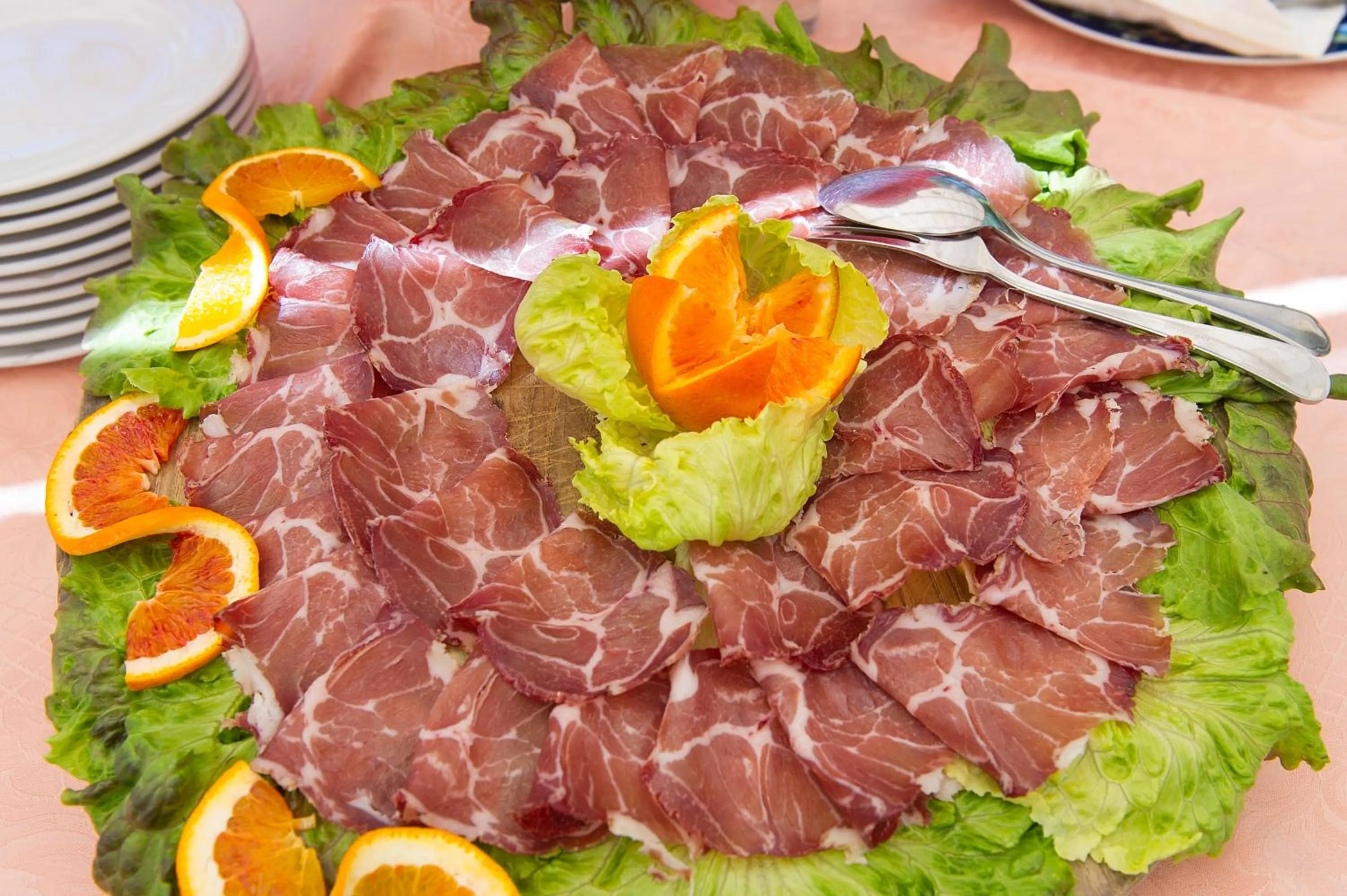 Food close-up in Fattoria La Principina Hotel & Congress