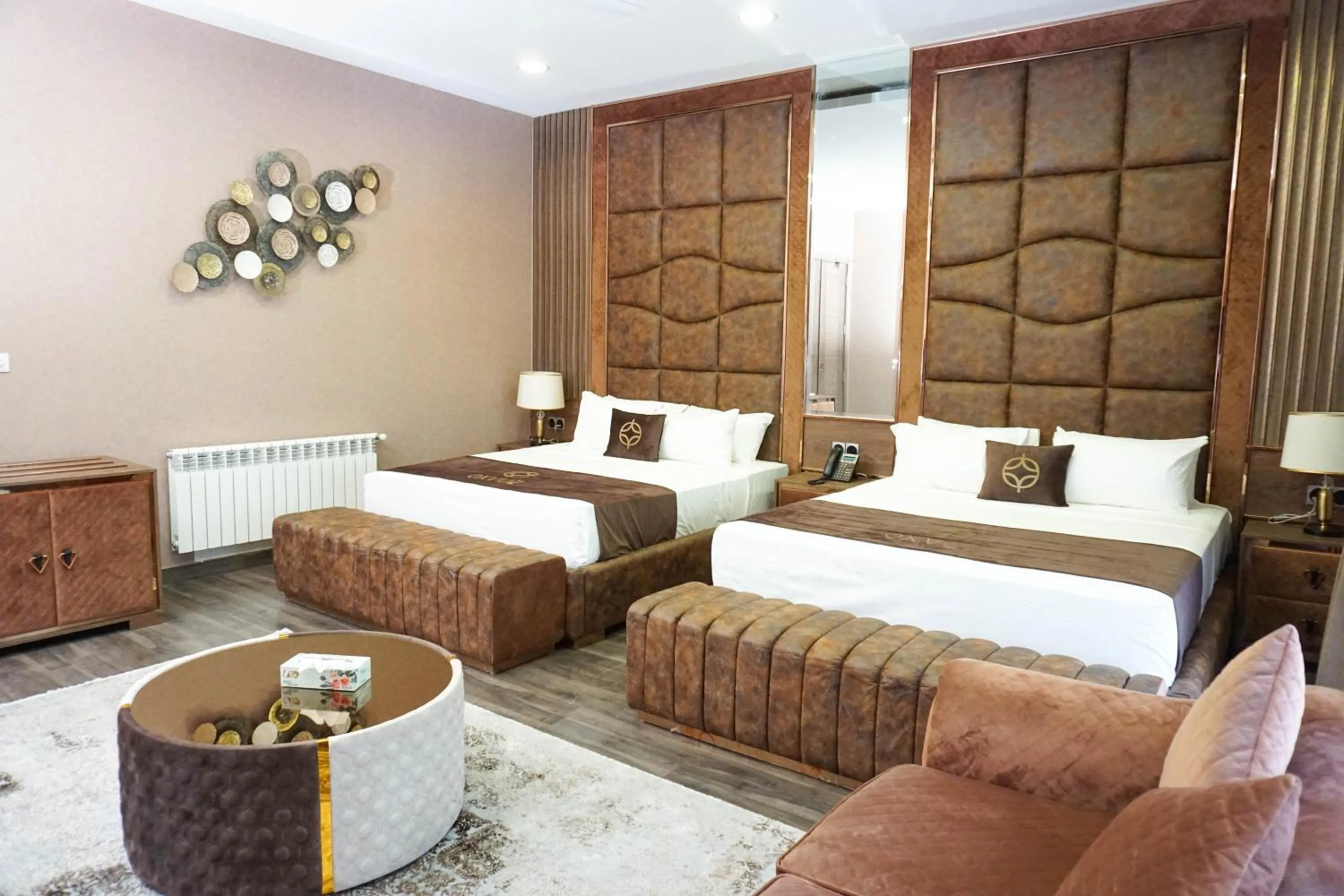 Bed in OXVUE Boutique Hotel