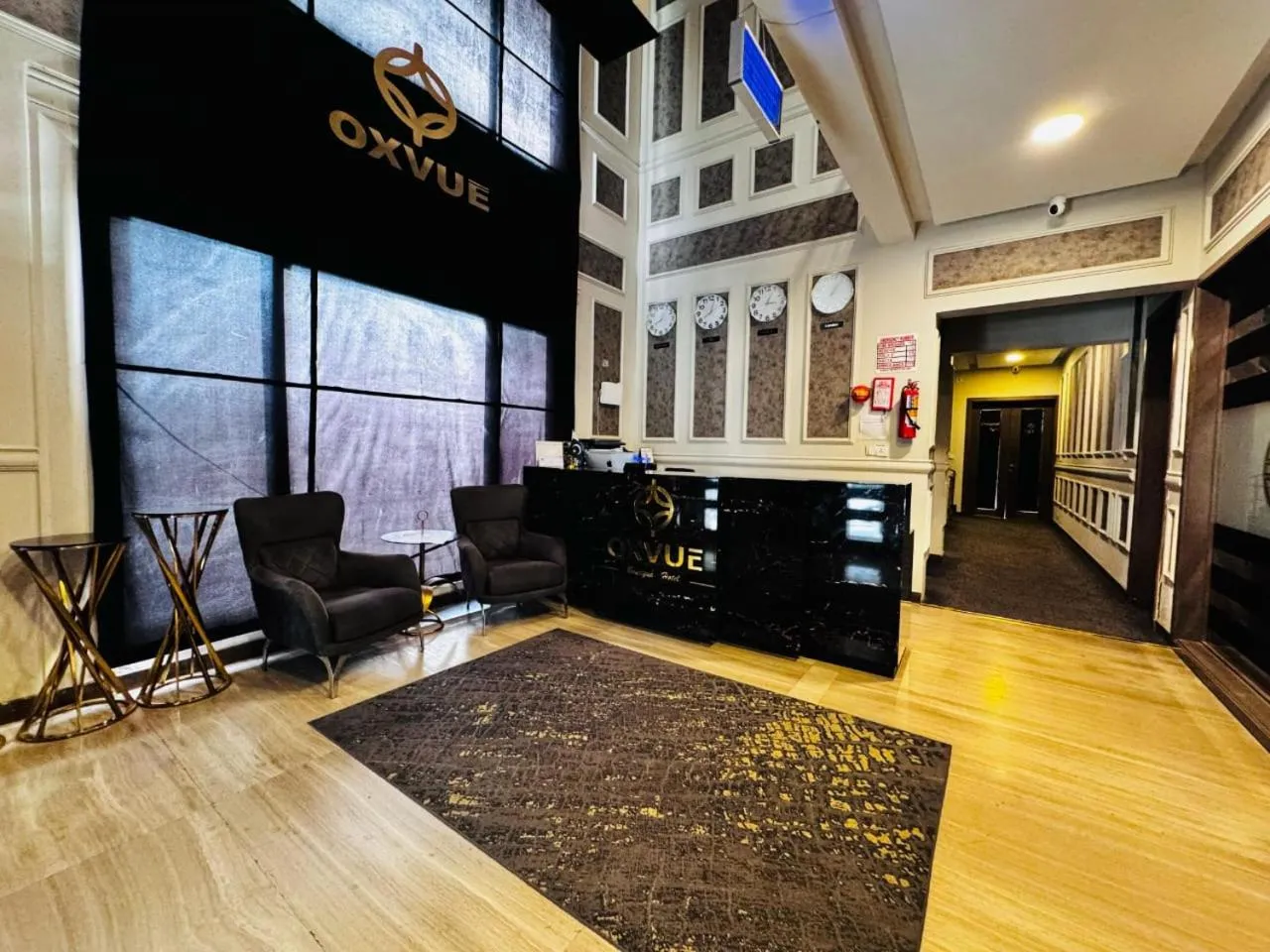 Lobby or reception in OXVUE Boutique Hotel