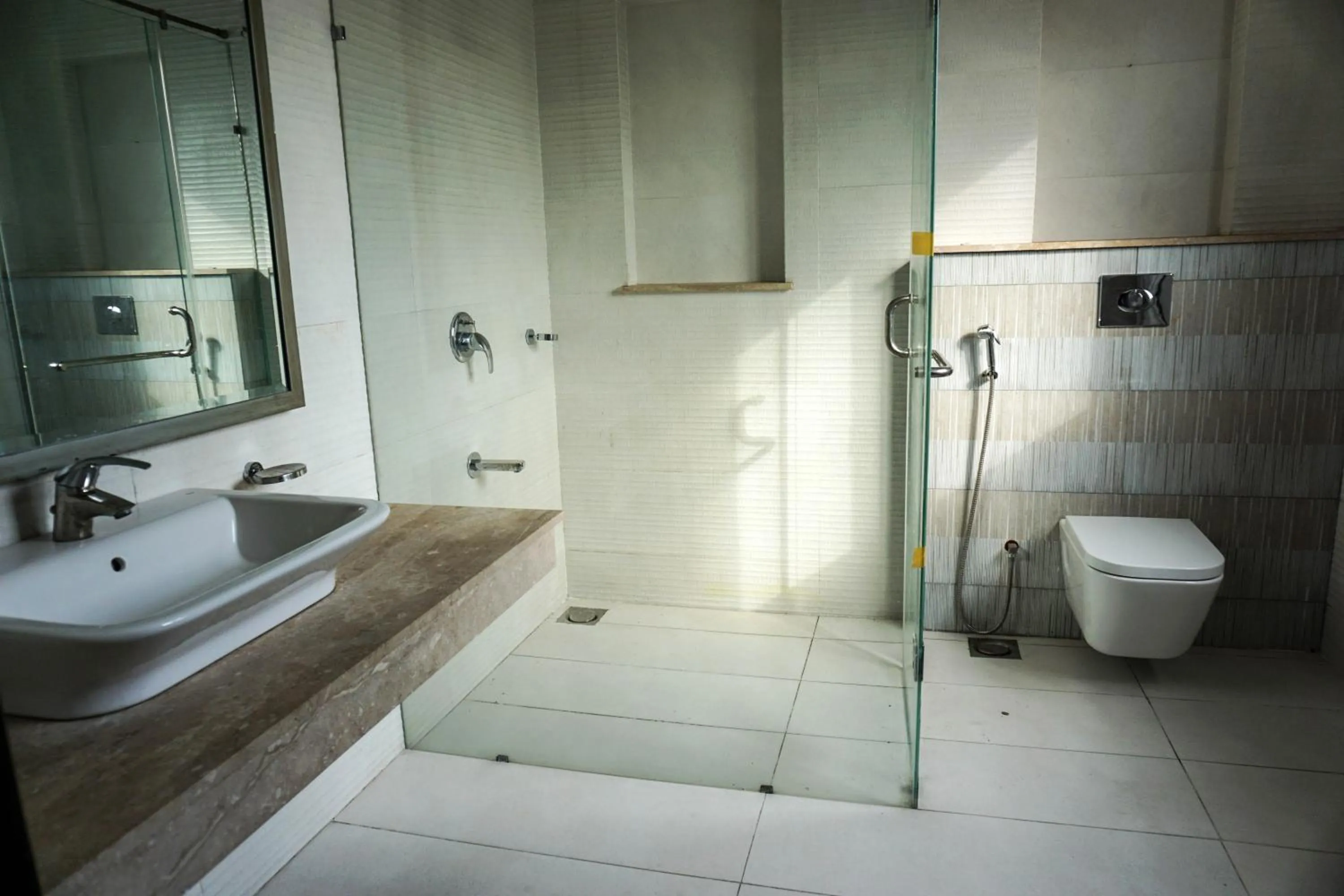 Bathroom in OXVUE Boutique Hotel