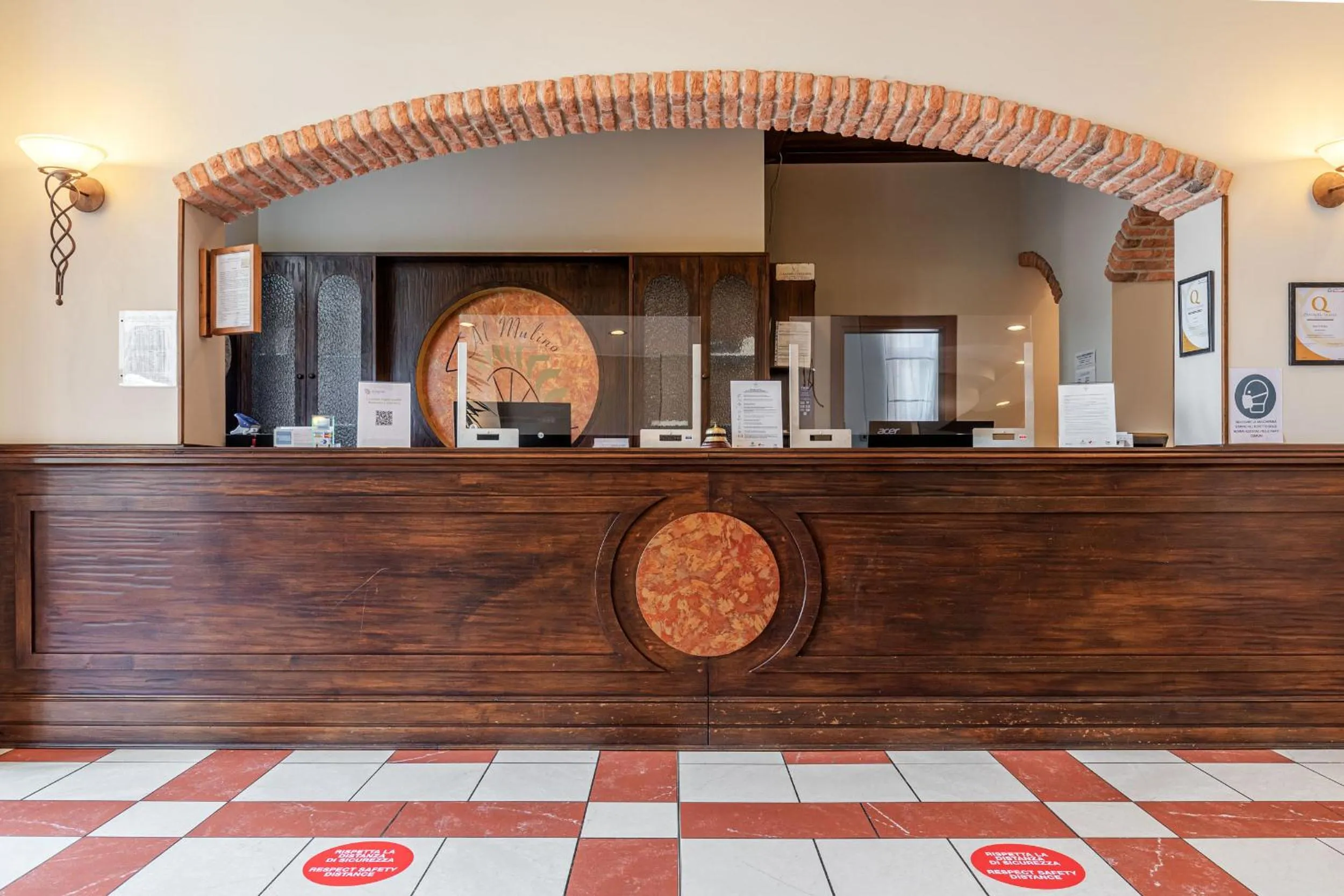 Lobby or reception in LVG Hotel Collection - Al Mulino