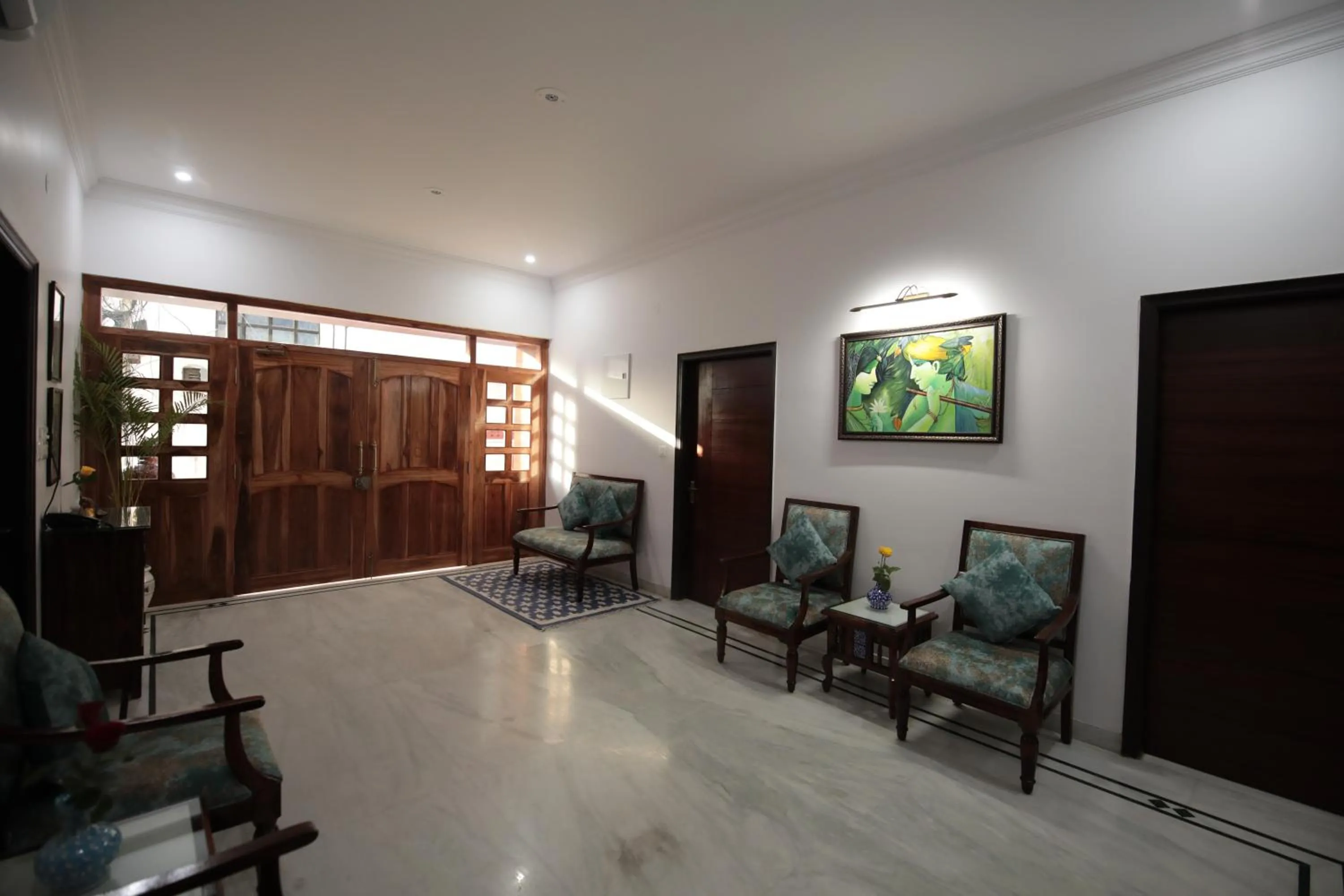 Seating area in Jai Villa - A Boutique Hotel