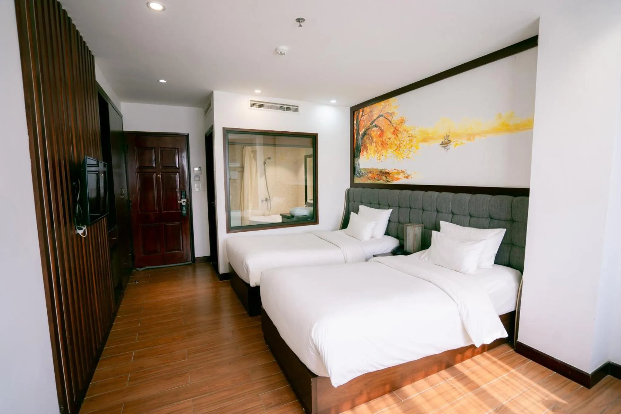 Bed in Sunny 22Land Residence Hotel 2