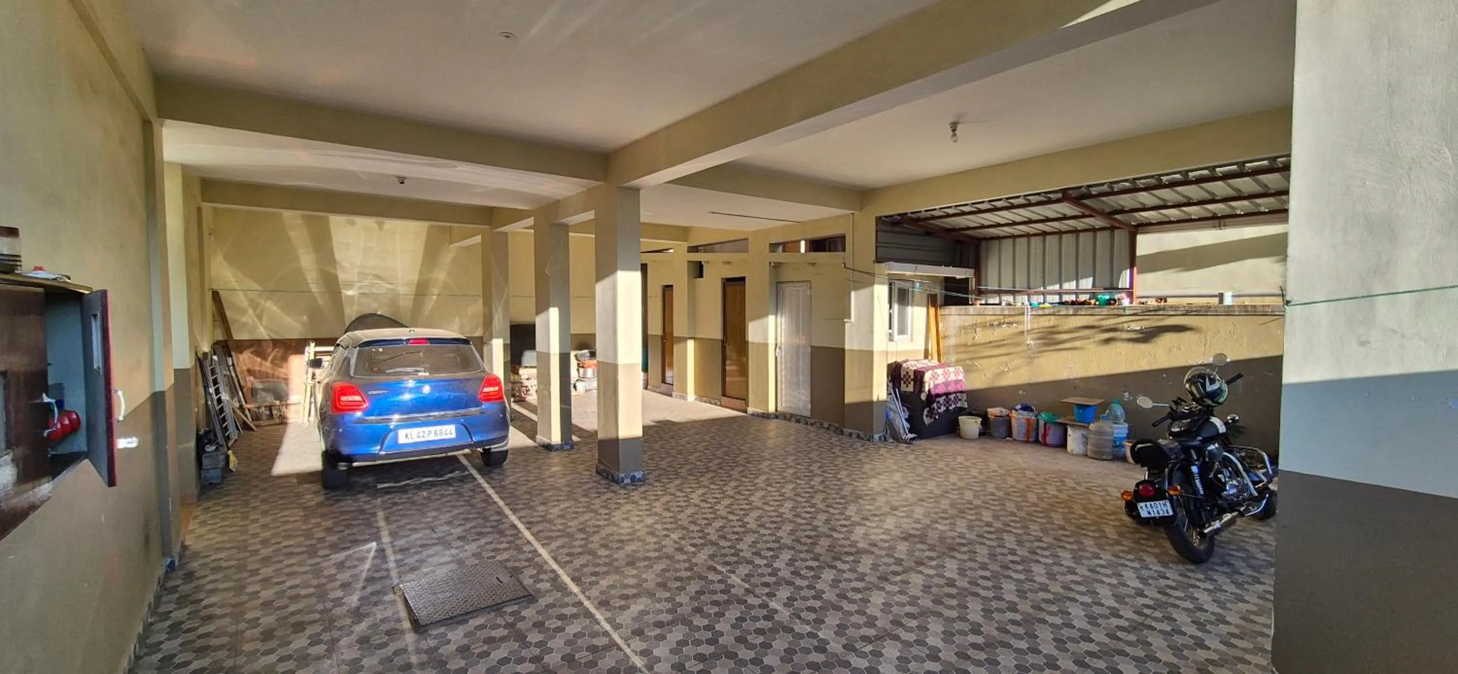 Parking in Karpagam Residency