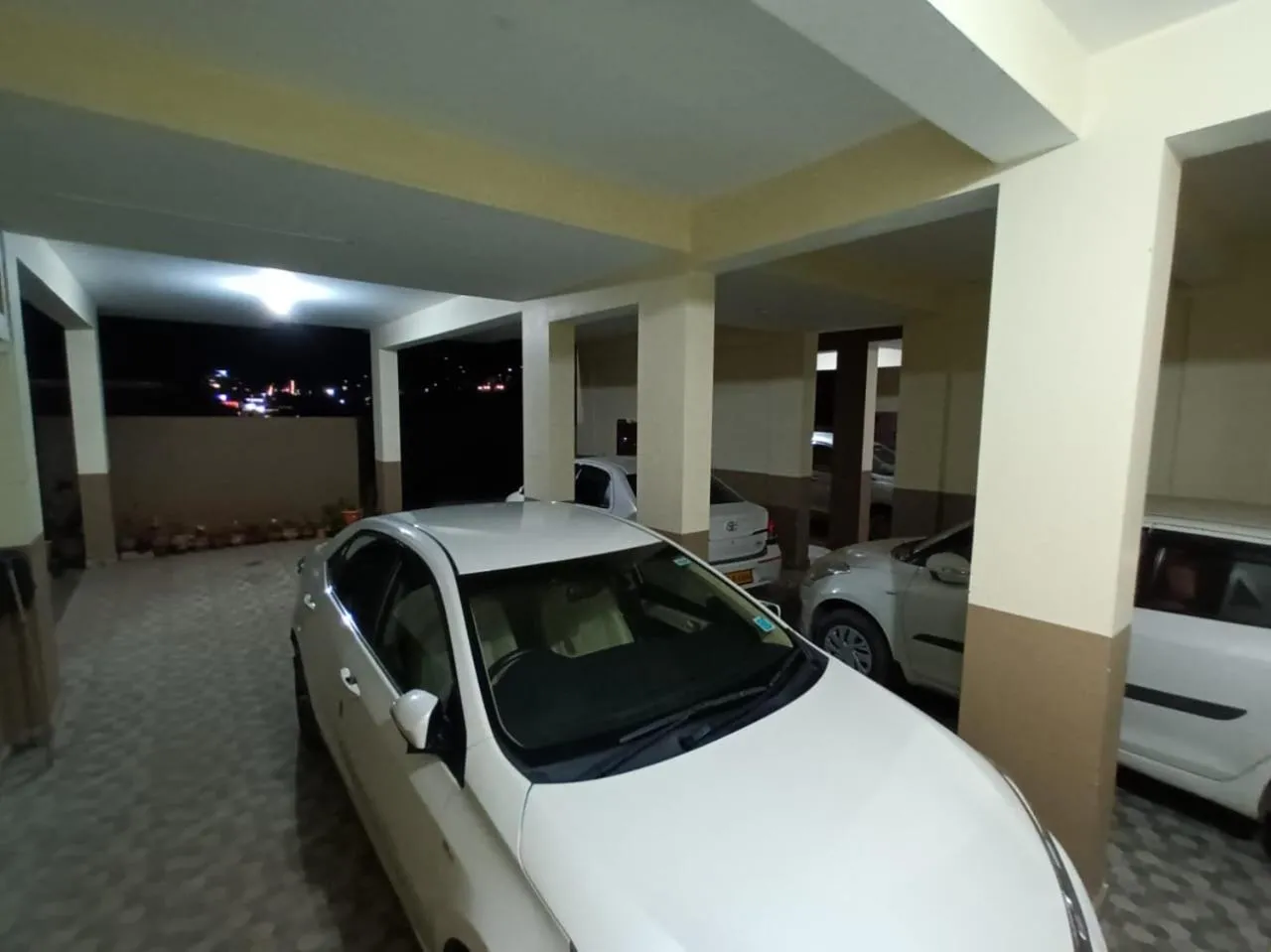 Parking in Karpagam Residency