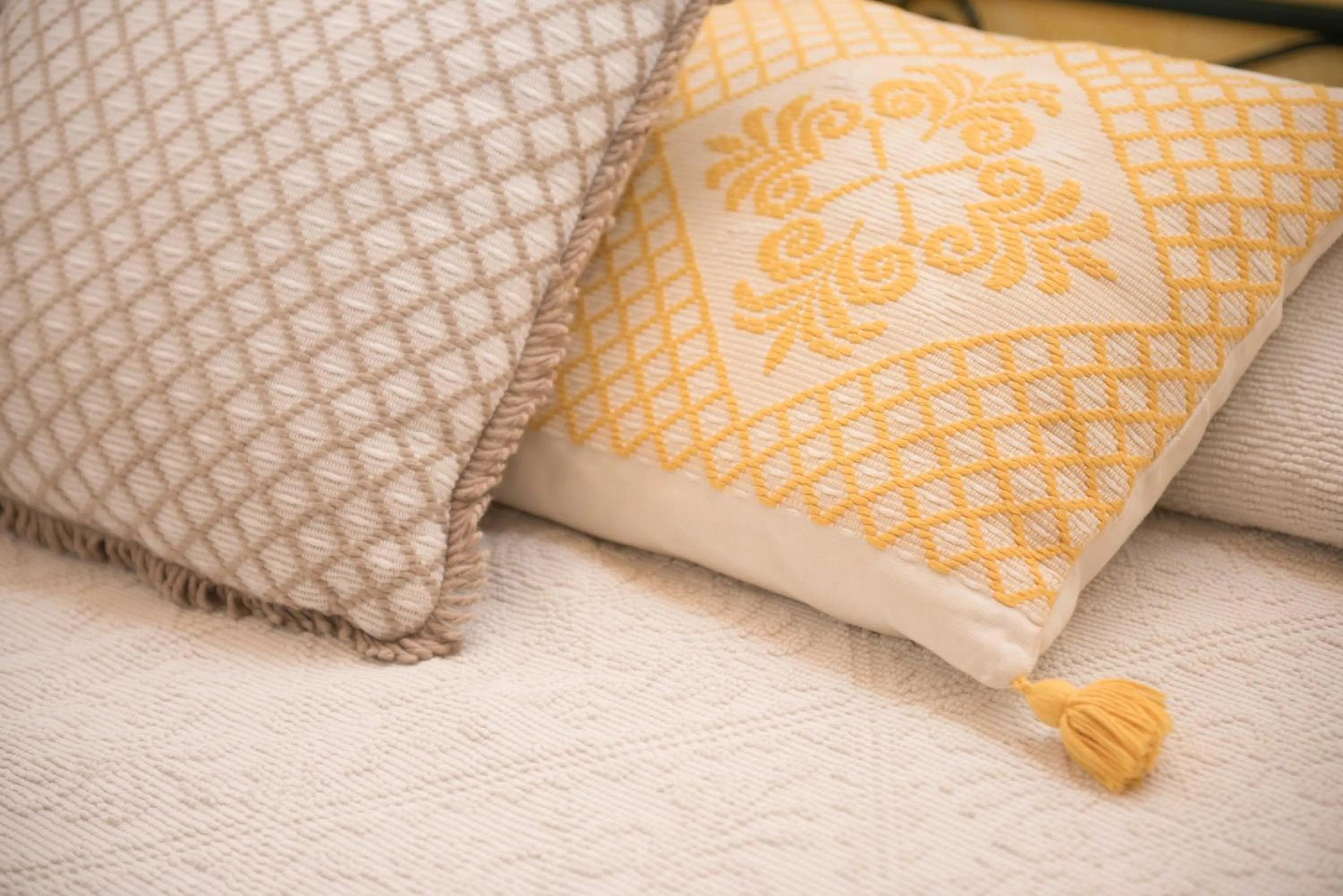 Bed in Hotel Anticos Palathos