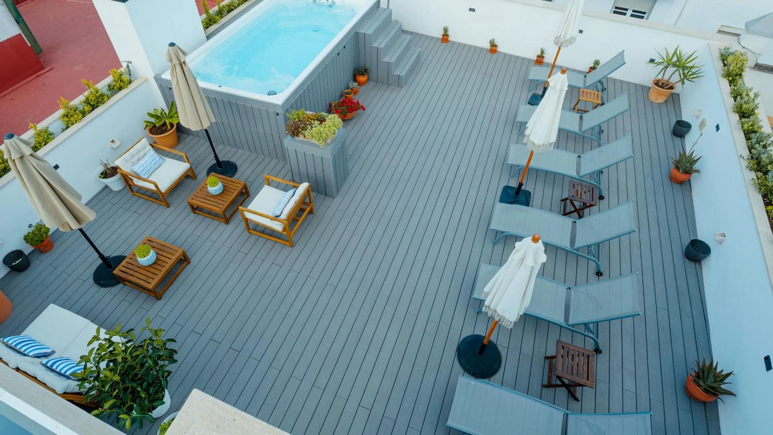 Solarium in Aparthotel Luz de Gades - Suites Spa Gym - Adults Only