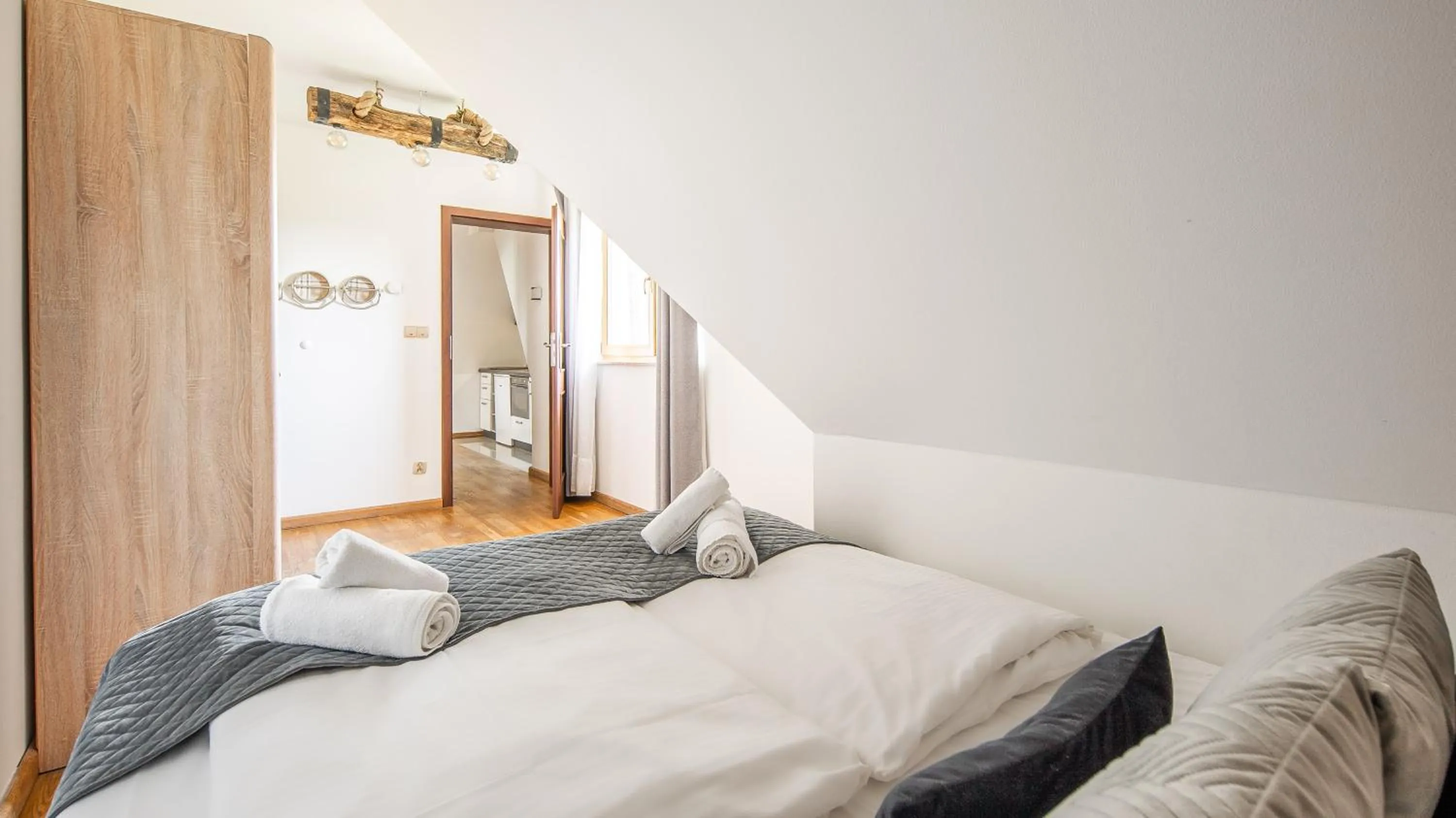 Bed in Aparthotel Delta Białka