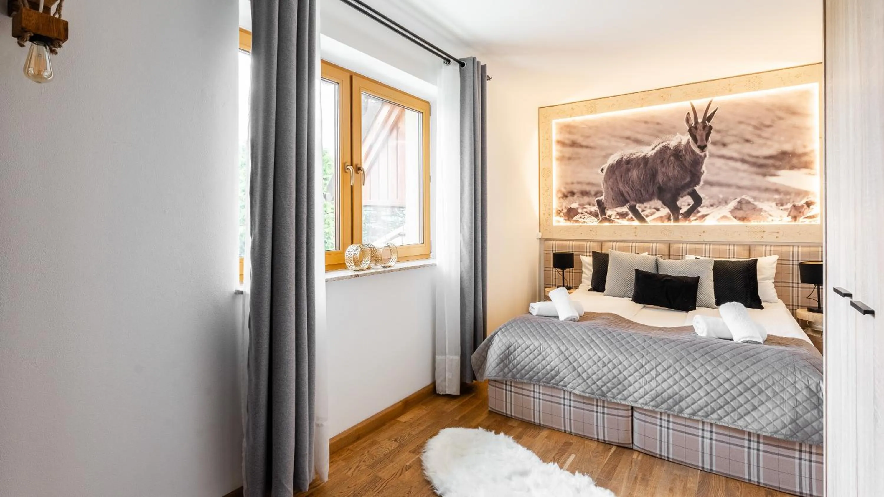 Bed in Aparthotel Delta Białka