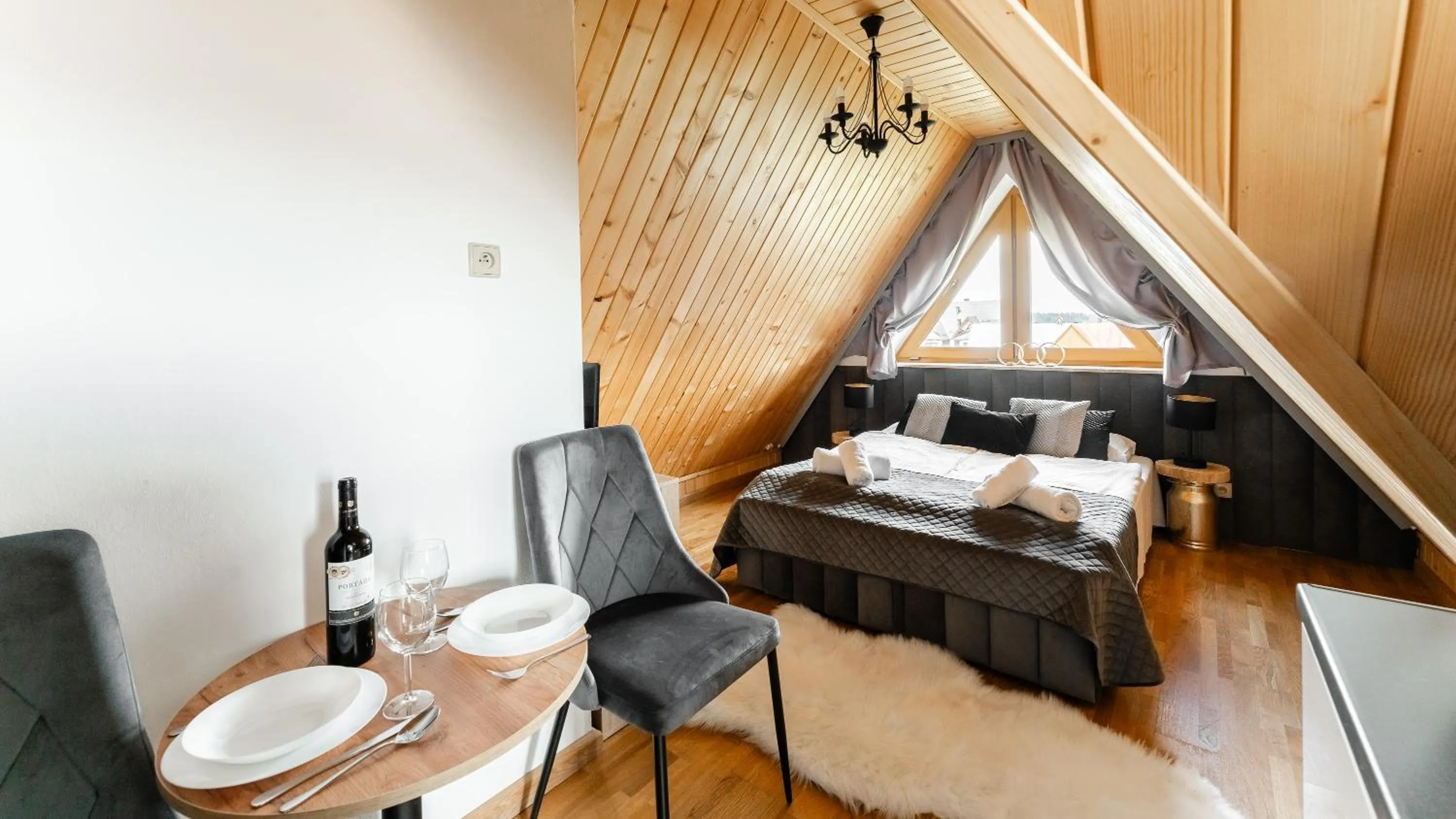 Bed in Aparthotel Delta Białka