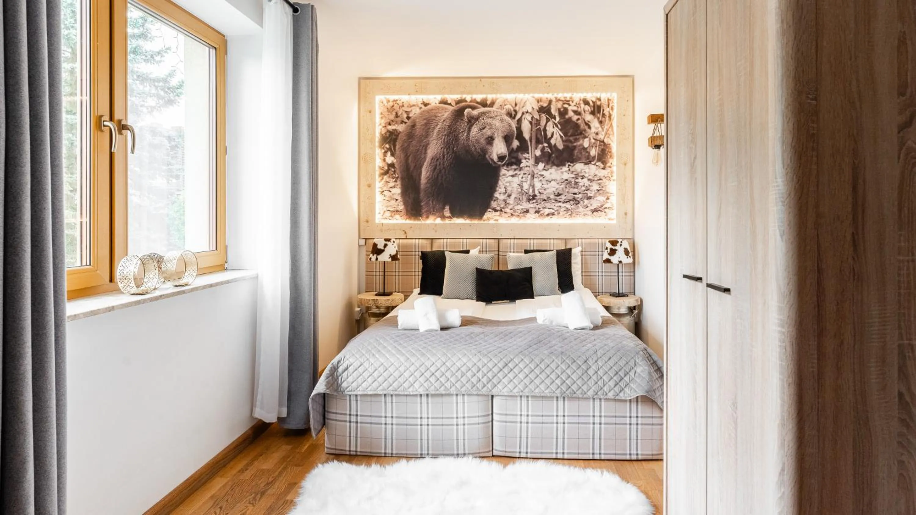 Bed in Aparthotel Delta Białka