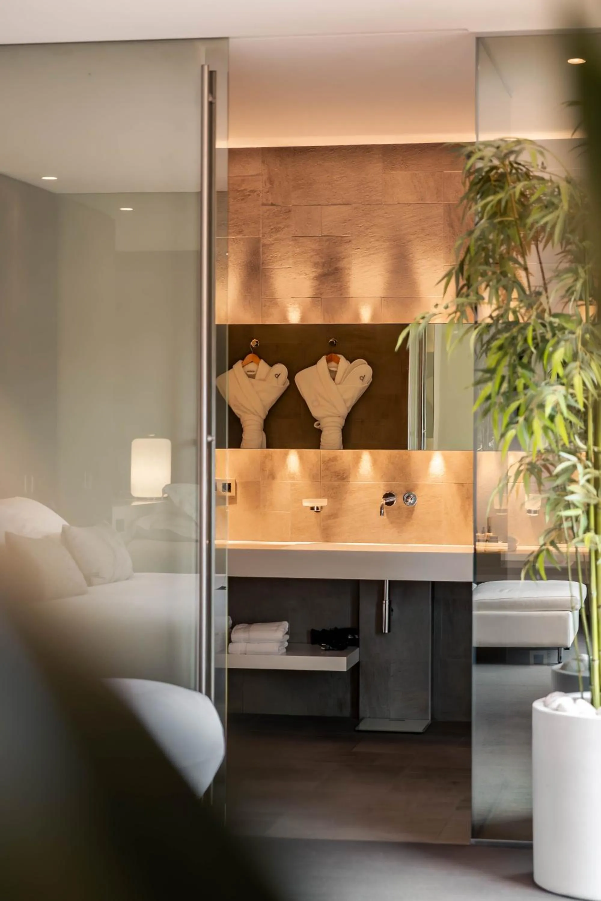 Bed in Bdesign & Spa