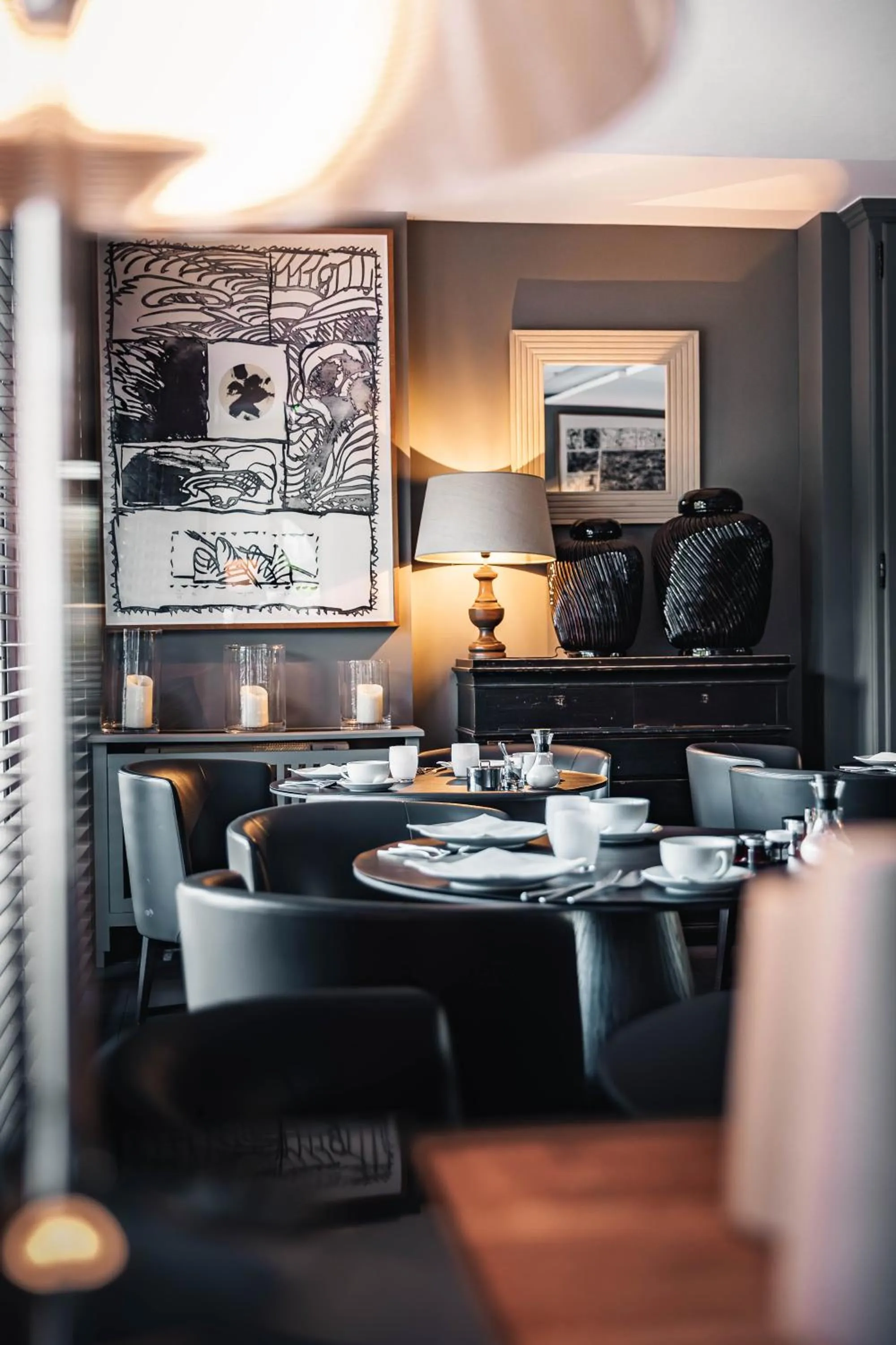 Dining area in Bdesign & Spa