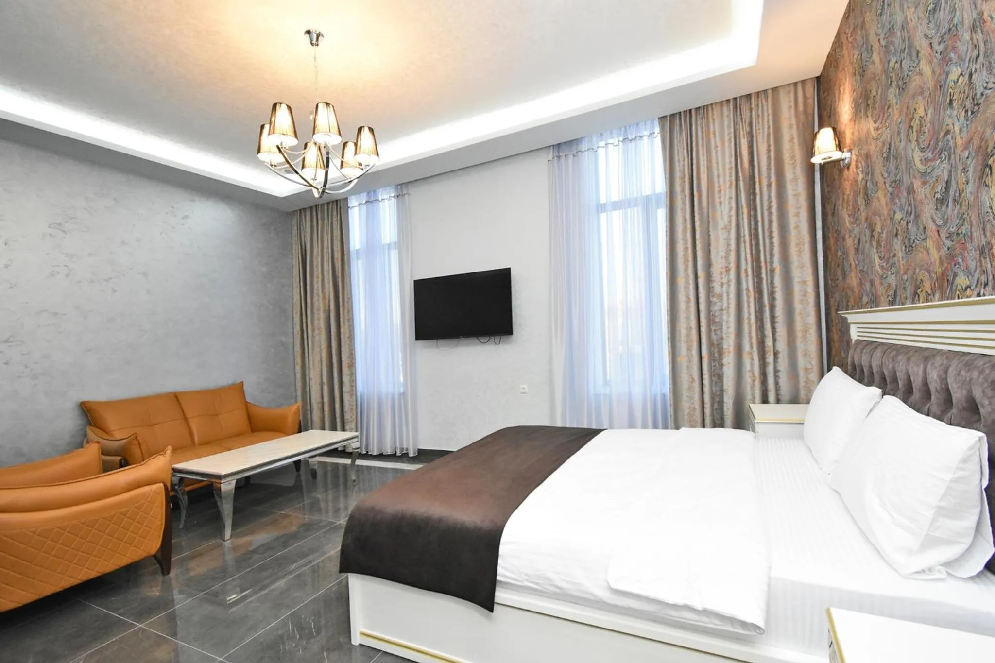 TV and multimedia, Bed in Macao Hotel