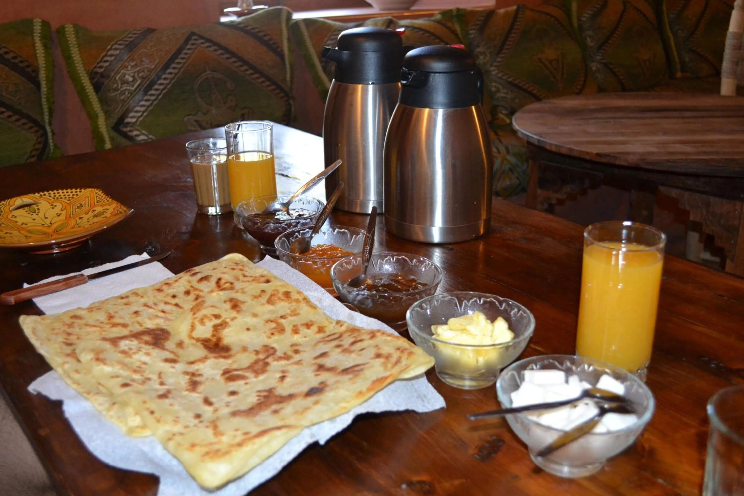 Food close-up in Casbah d'hôte La Jeanne Tourisme Ecologique