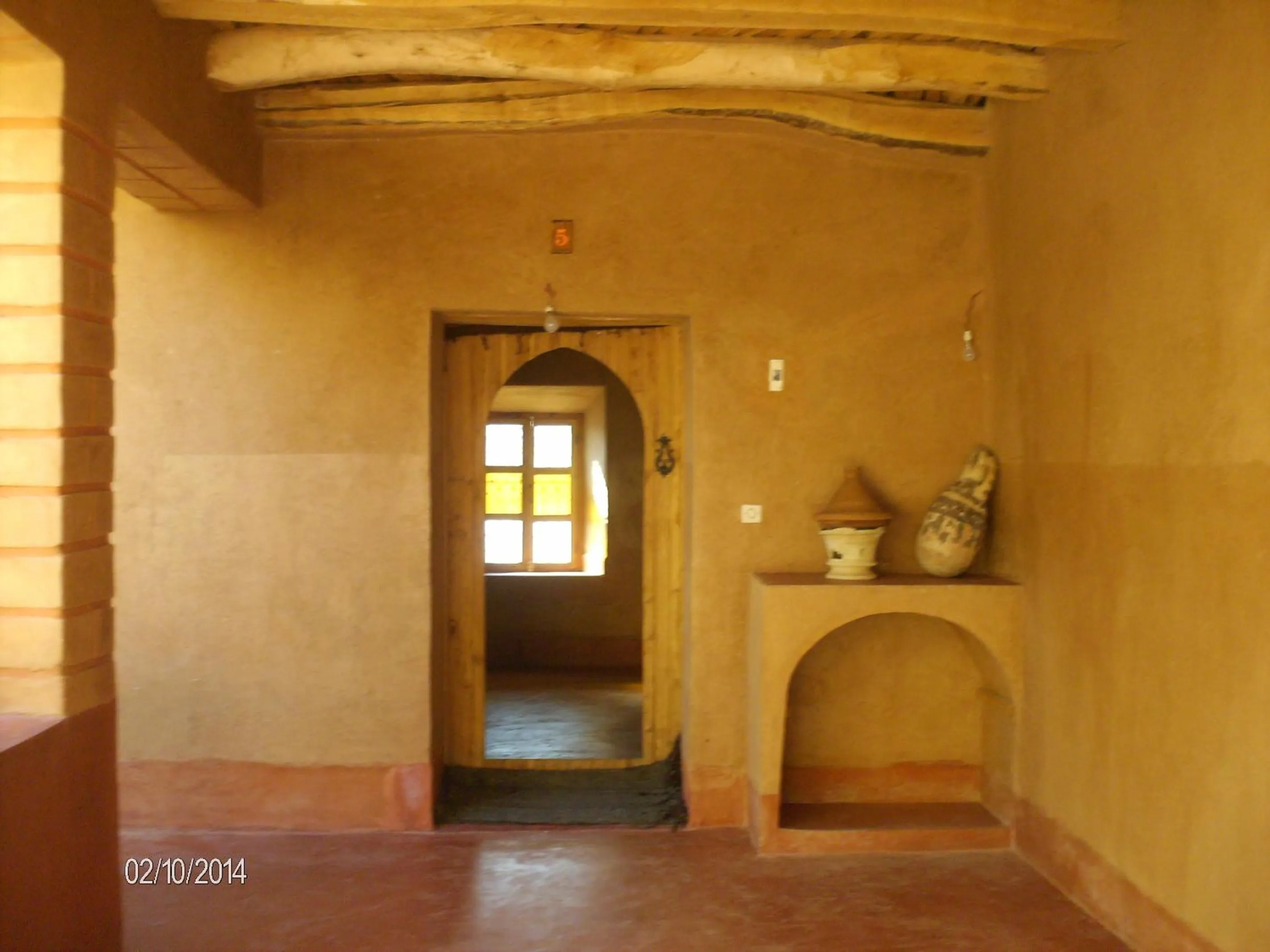 Decorative detail in Casbah d'hôte La Jeanne Tourisme Ecologique