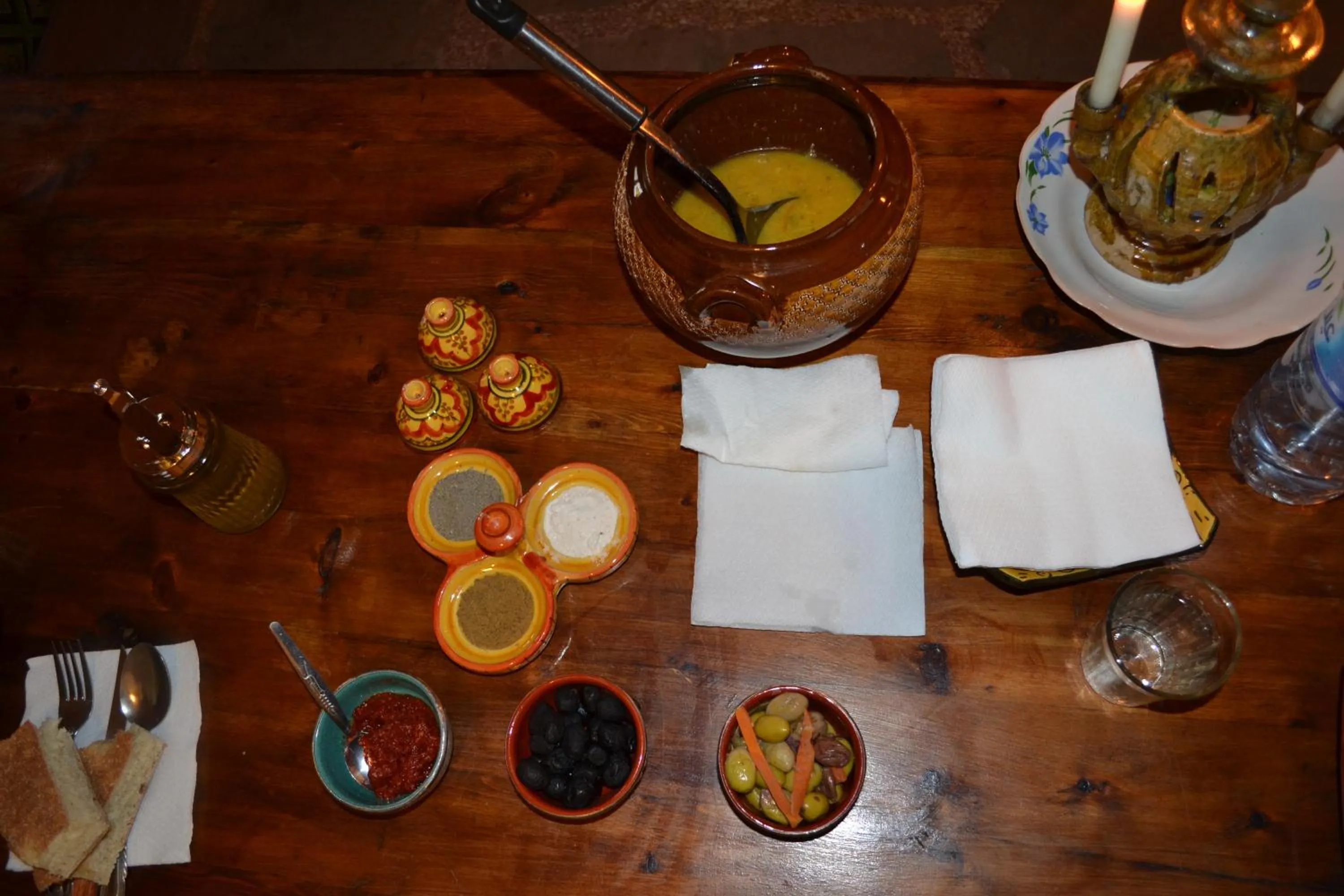 Food in Casbah d'hôte La Jeanne Tourisme Ecologique