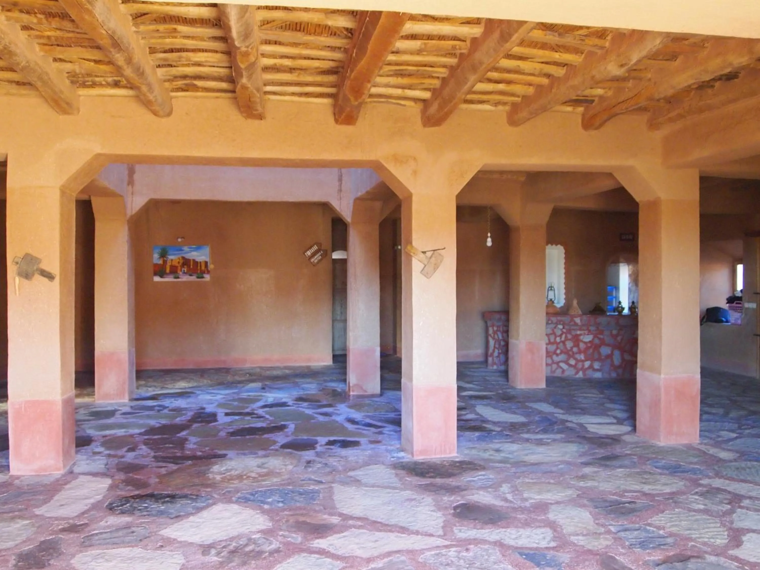 Lobby or reception in Casbah d'hôte La Jeanne Tourisme Ecologique
