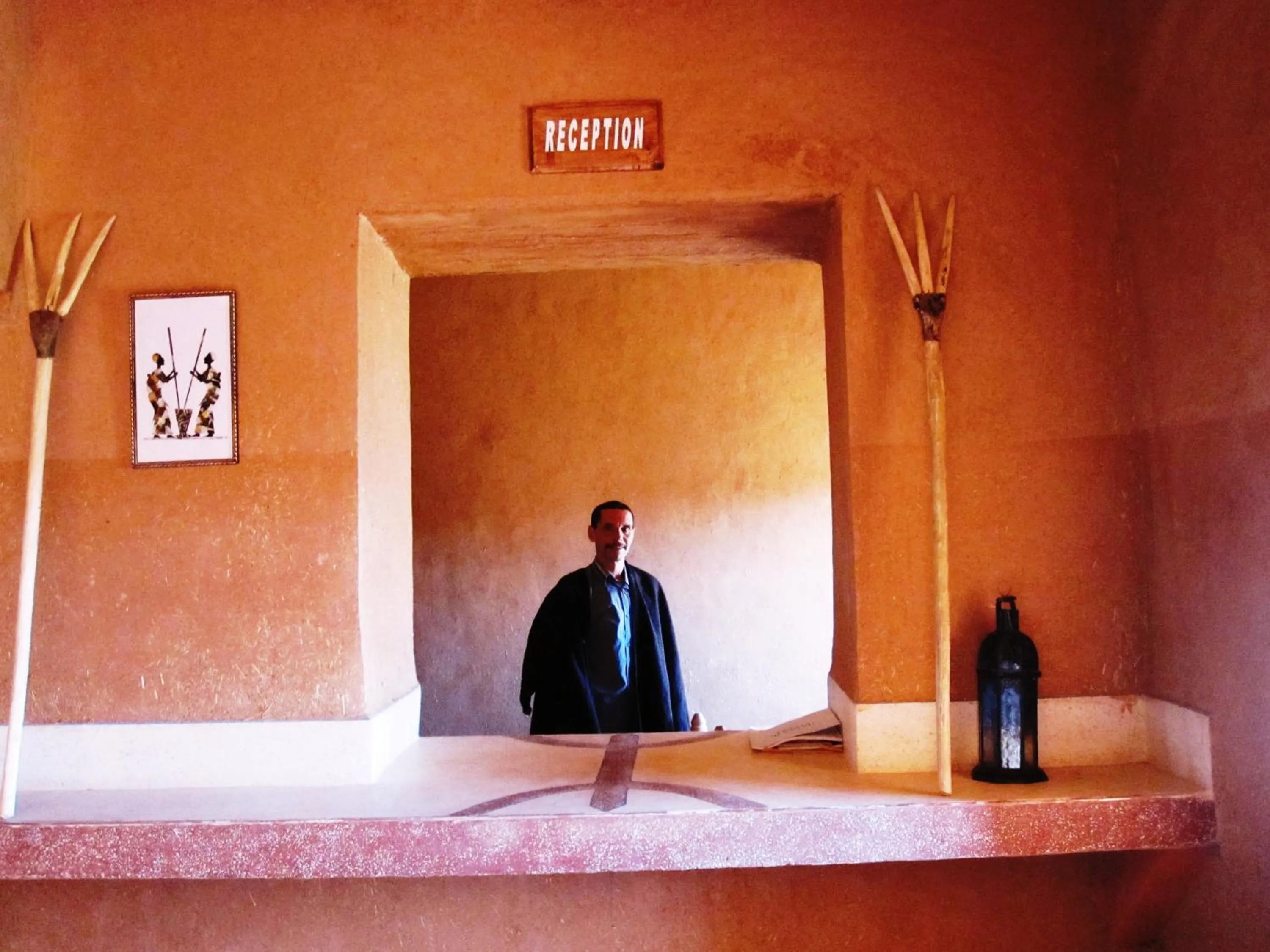 Lobby or reception in Casbah d'hôte La Jeanne Tourisme Ecologique