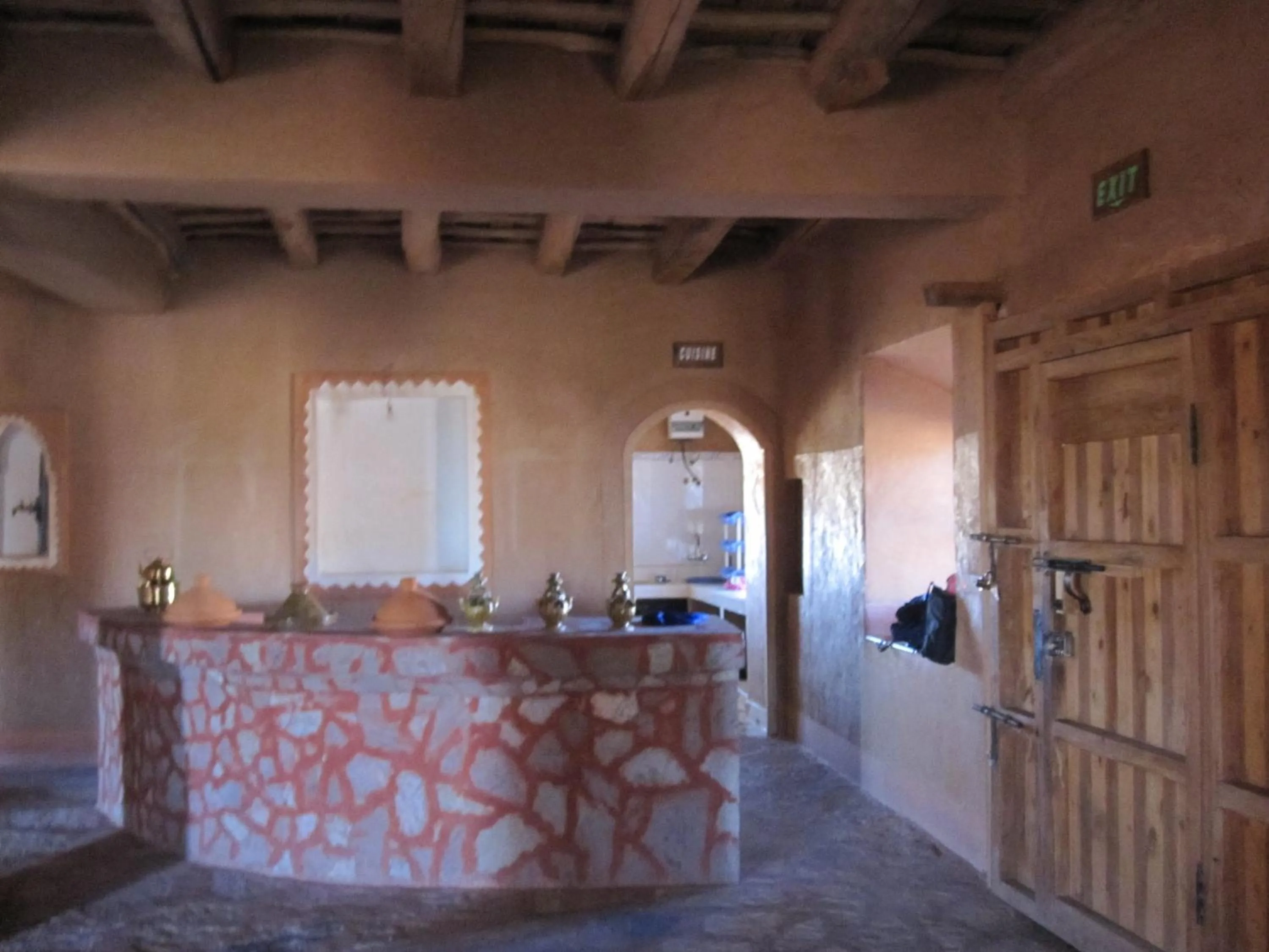 Area and facilities in Casbah d'hôte La Jeanne Tourisme Ecologique