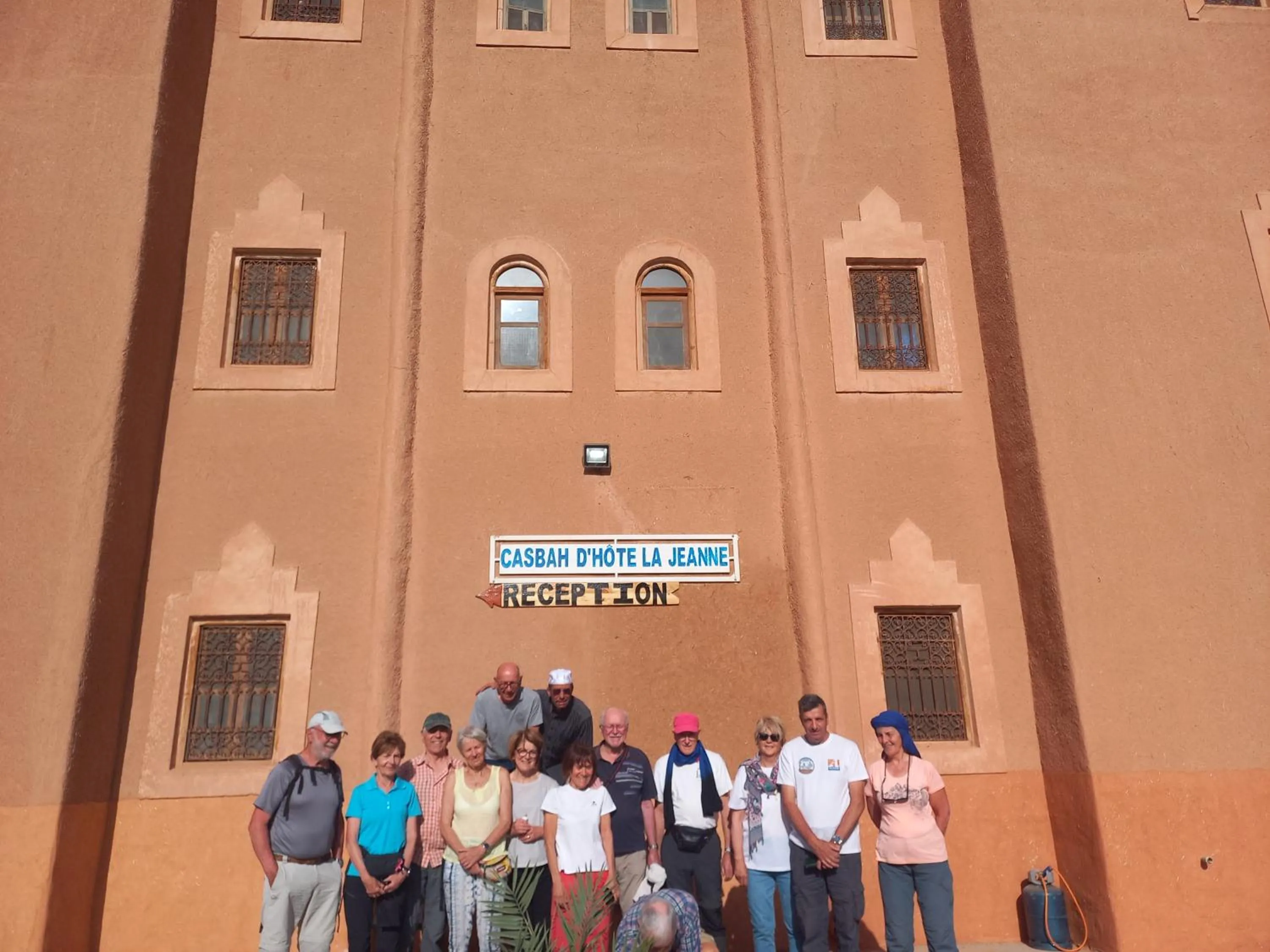 Facade/entrance in Casbah d'hôte La Jeanne Tourisme Ecologique
