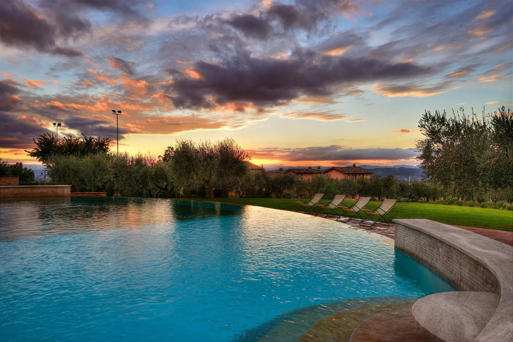 Swimming pool in Borgobrufa Spa Resort Adults Only