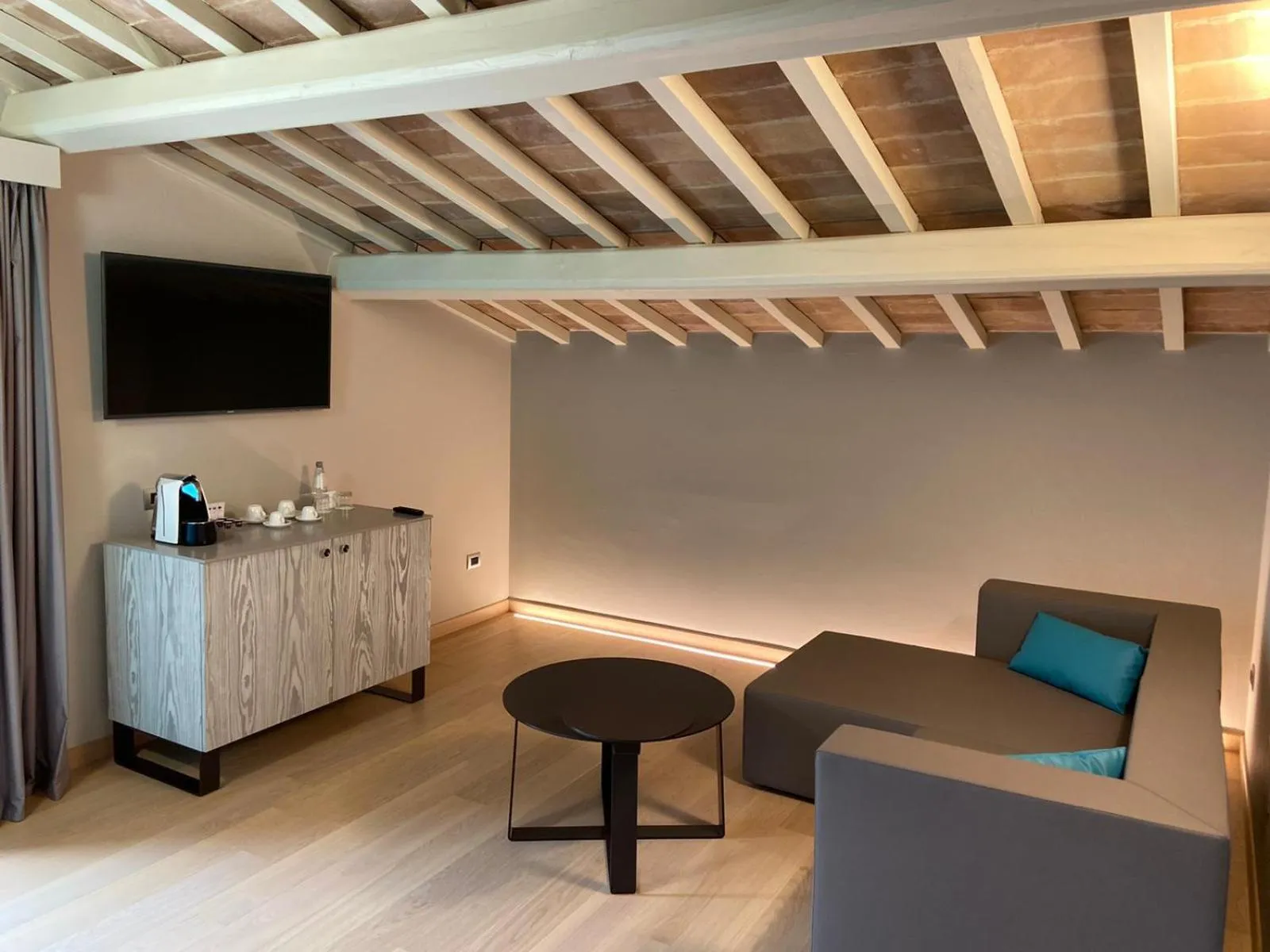 Living room in Borgobrufa Spa Resort Adults Only